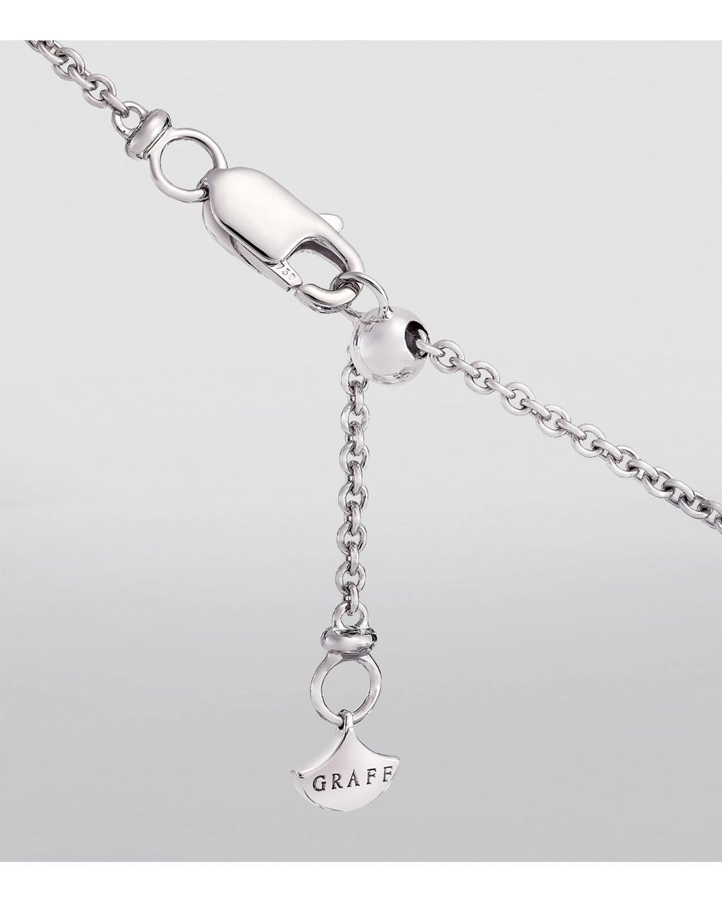 Graff Metallic And Diamond Threads Pendant Necklace