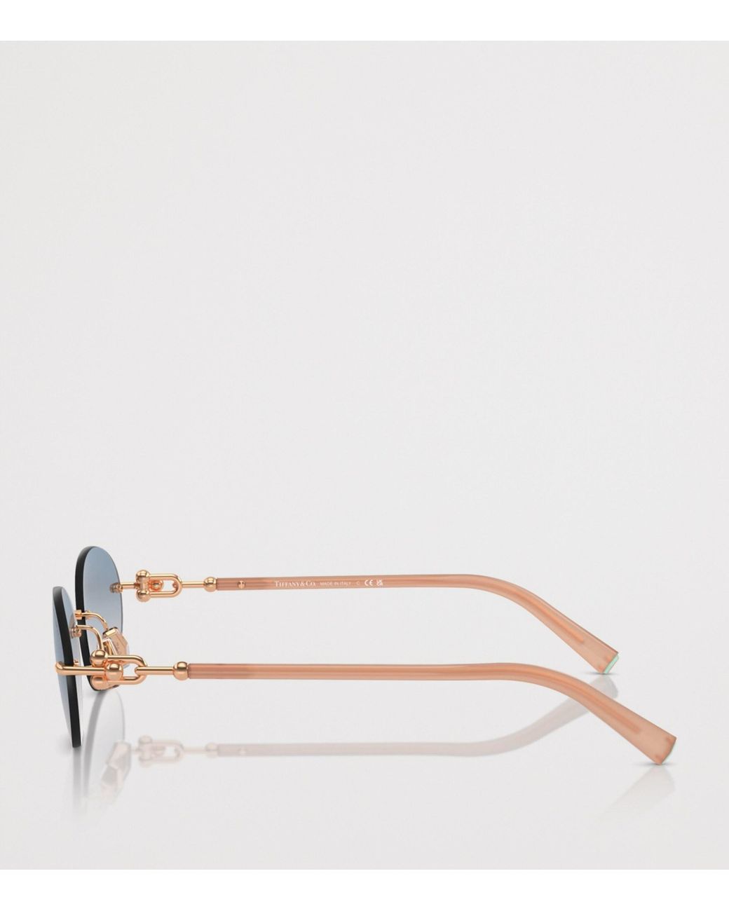 Tiffany & Co Blue Metal Oval Tf3104D Sunglasses