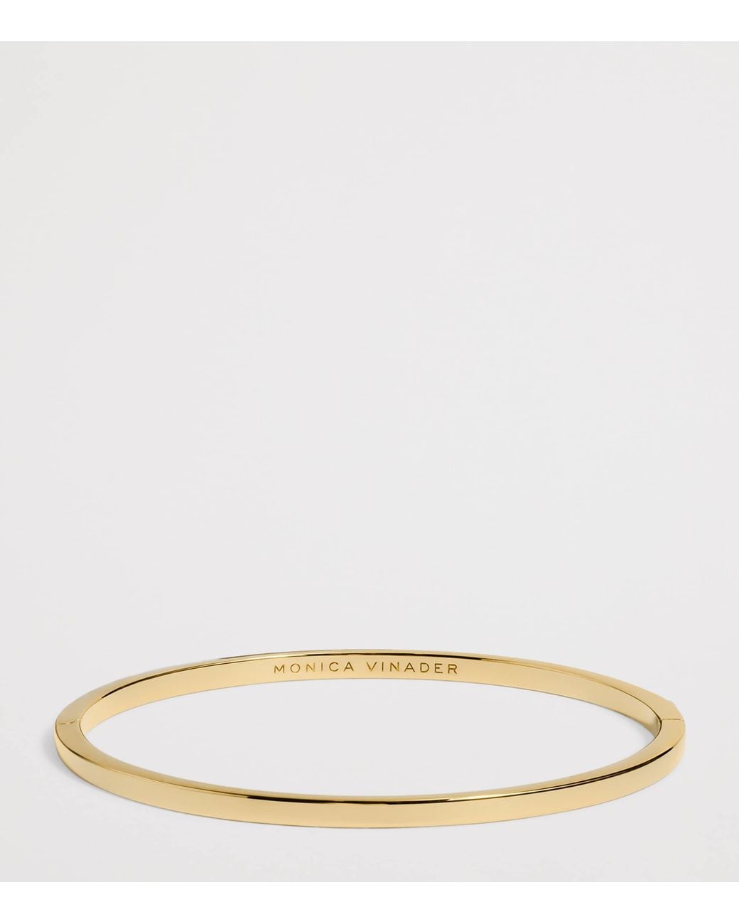 Monica Vinader Natural Vermeil Essentials Bangle