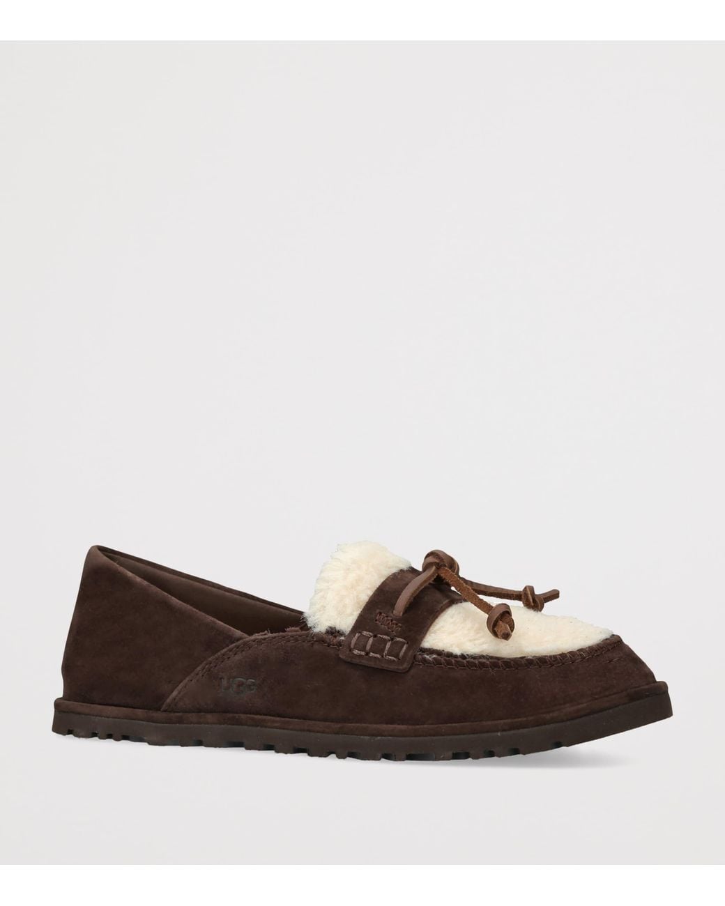 Ugg Brown Suede Zora Loafers