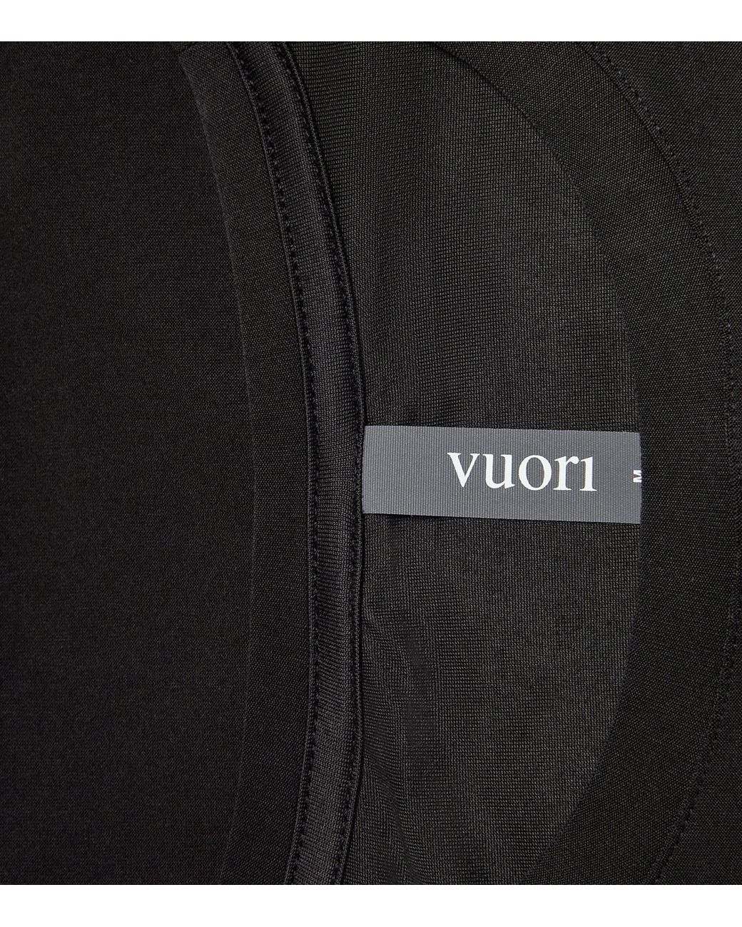 vuori Black Strato Tech T-Shirt for men