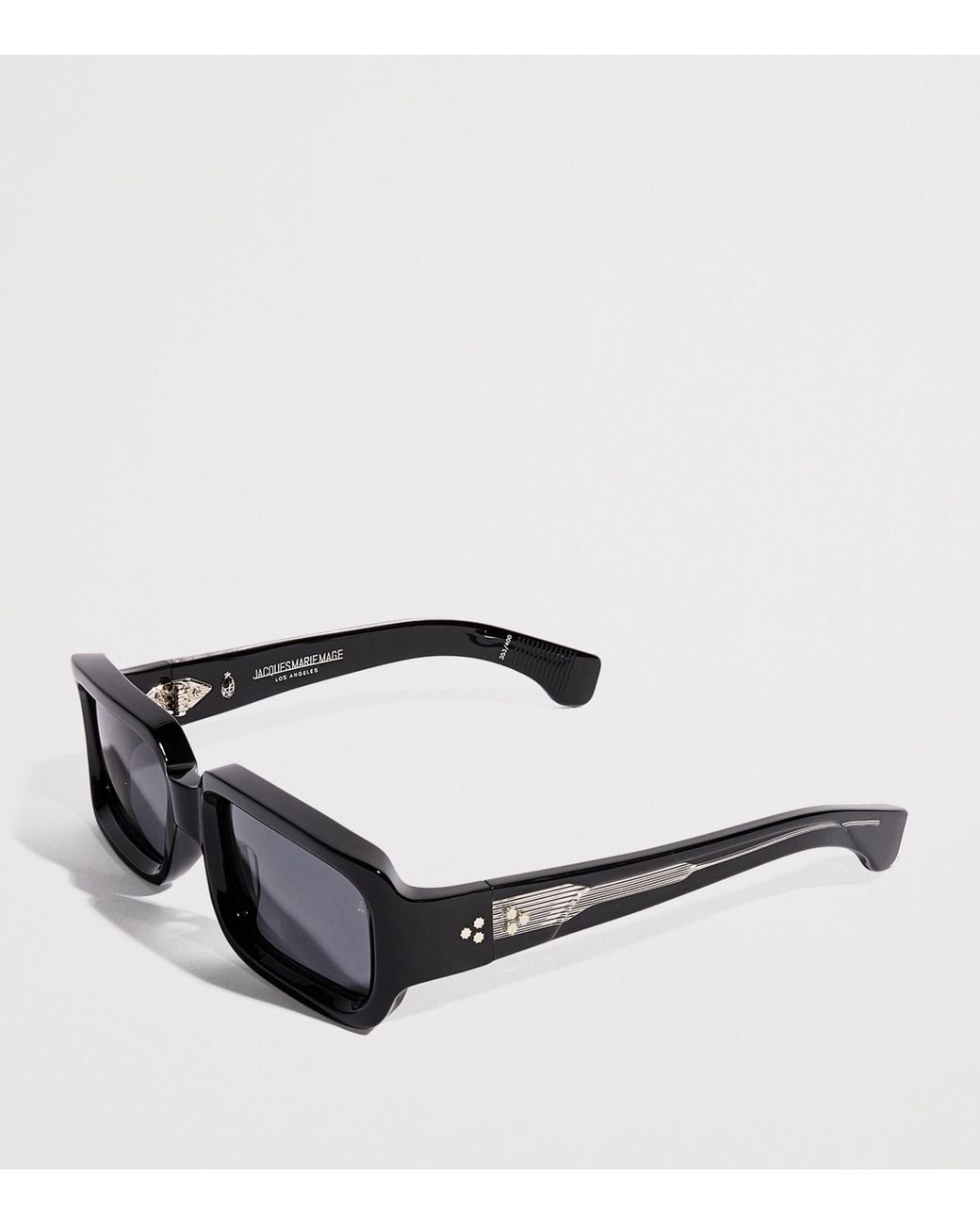 Jacques Marie Mage Black Acetate Vera Sunglasses for men