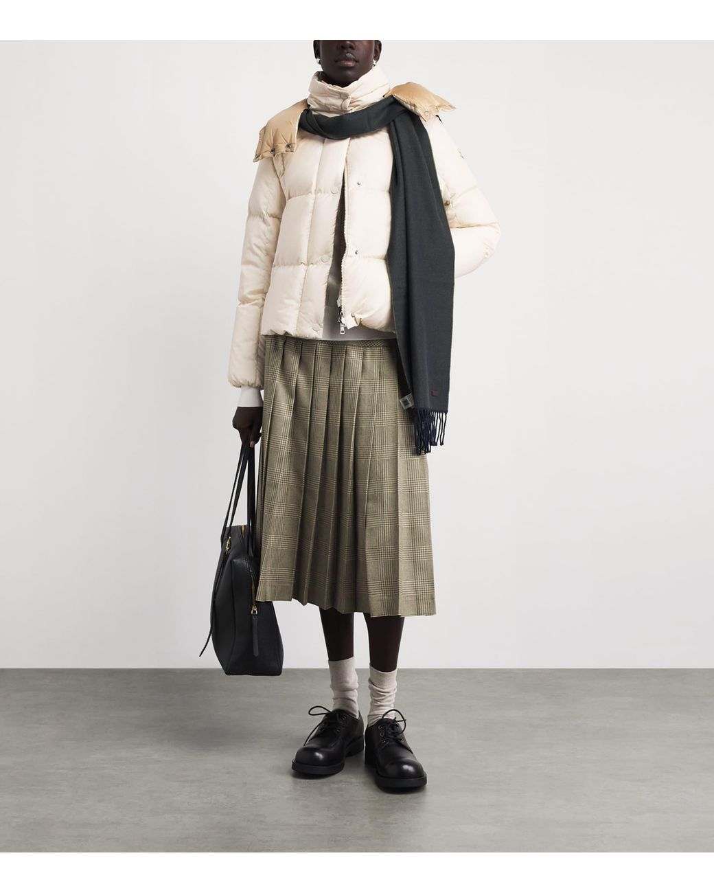 Moncler Natural Down Quilted Castlenew Jacket