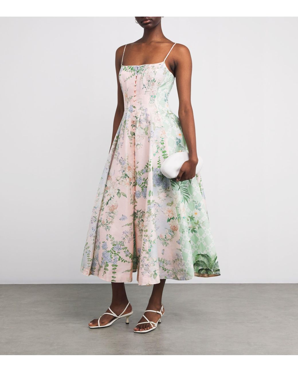 camilla palacio playground corset maxi dress Camilla Corset Dress With Long Flared Skirt