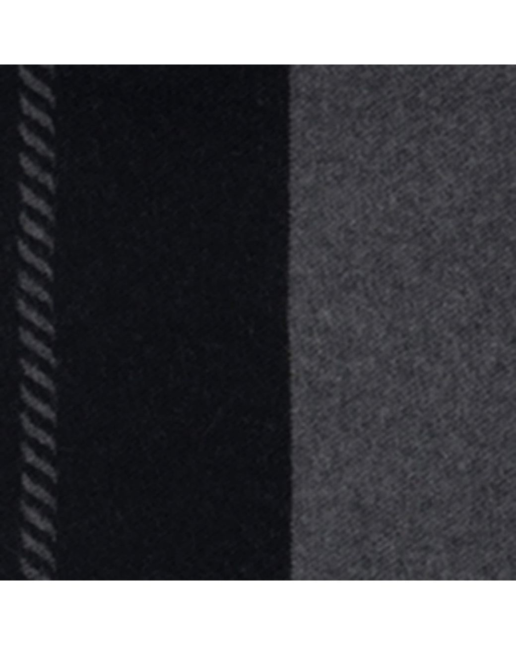 Prada Black Wool Logo Scarf for men