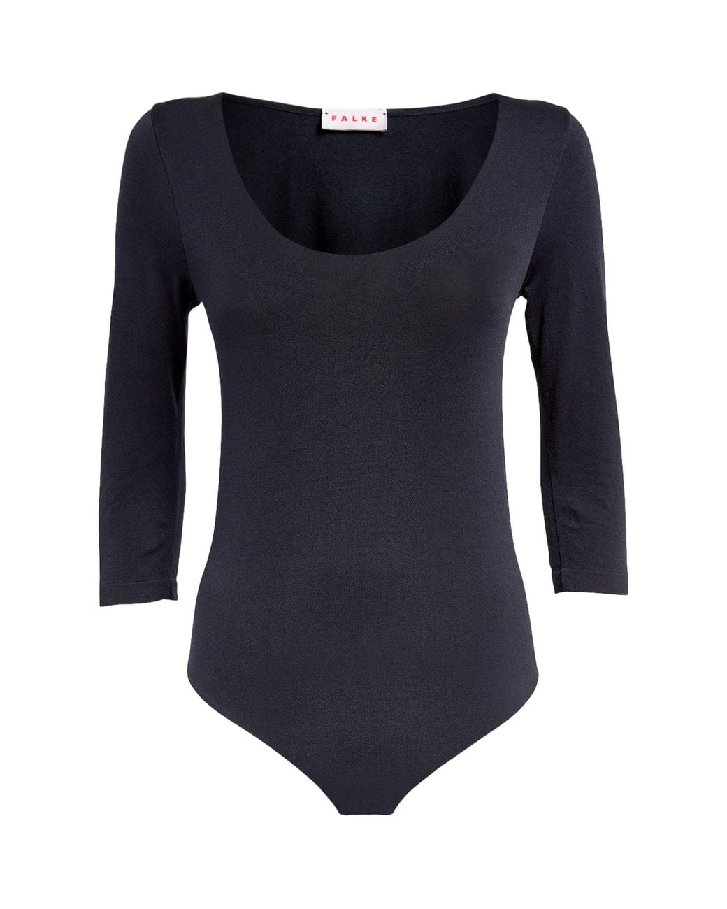 Falke Blue Cotton-Blend String Bodysuit
