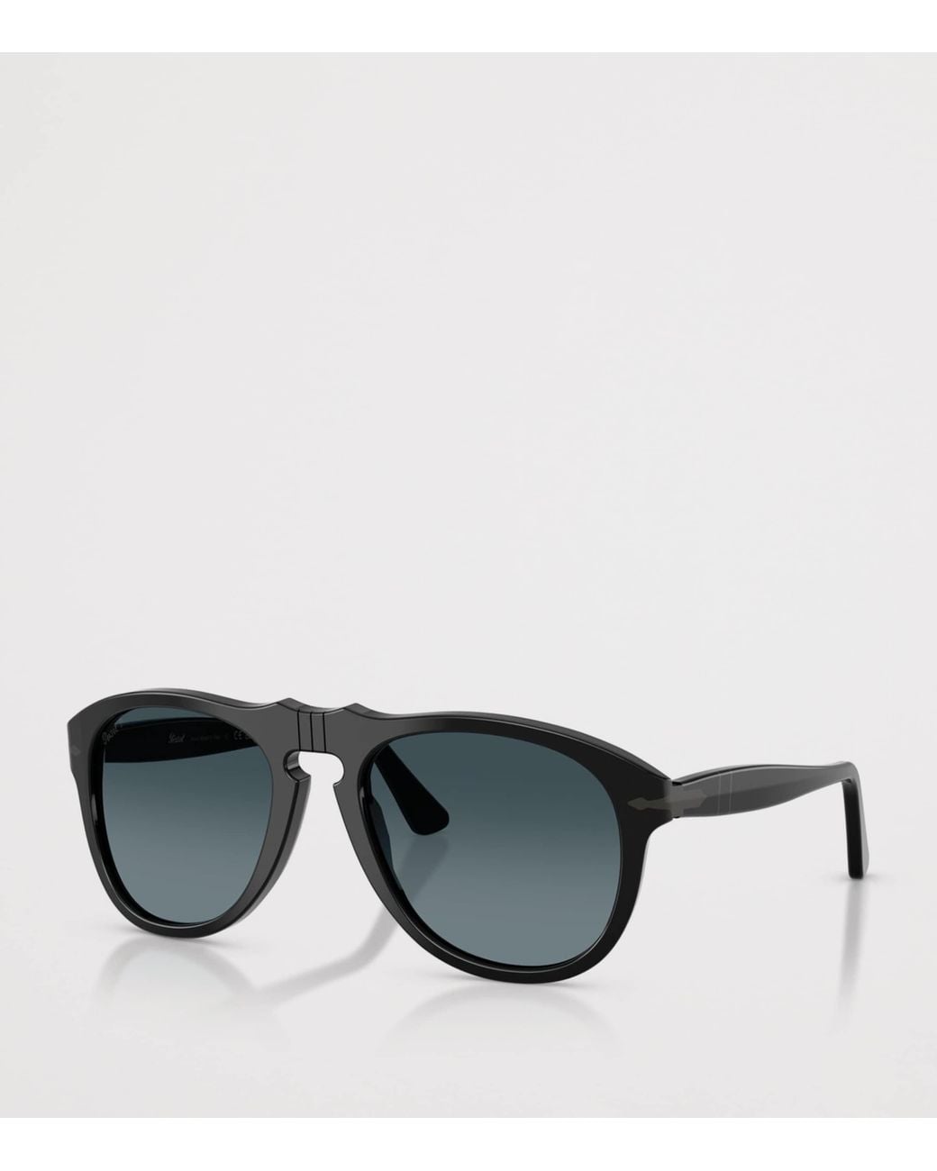 Persol Black Po0649Ne Total Arrow Pilot Sunglasses