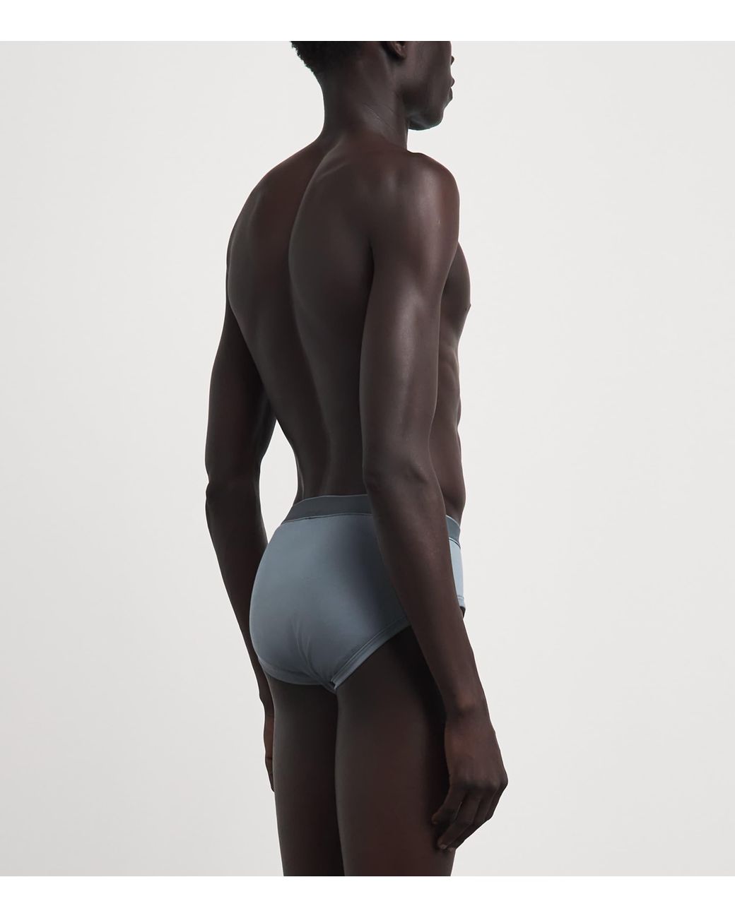 Zimmerli of Switzerland Gray Sea Island Cotton Briefs for men