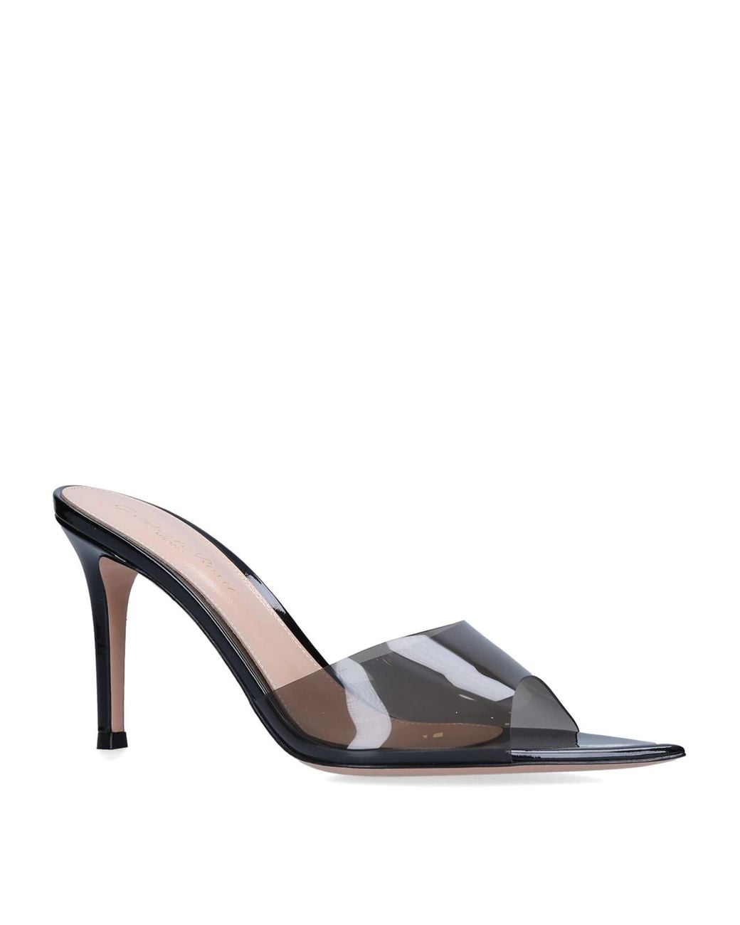 Gianvito Rossi Metallic Elle Mules 85
