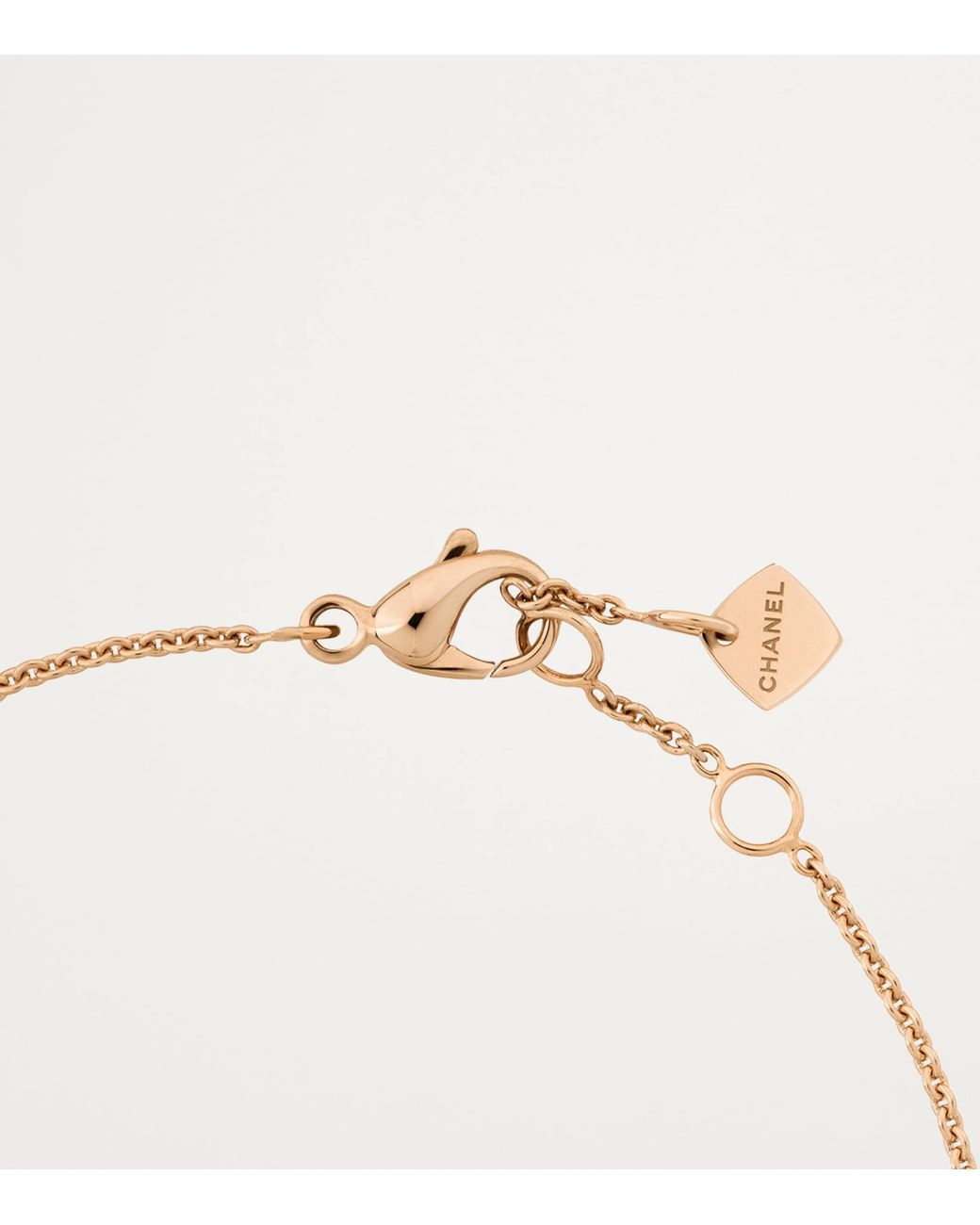 Chanel Metallic And Ruby Coco Crush Bracelet