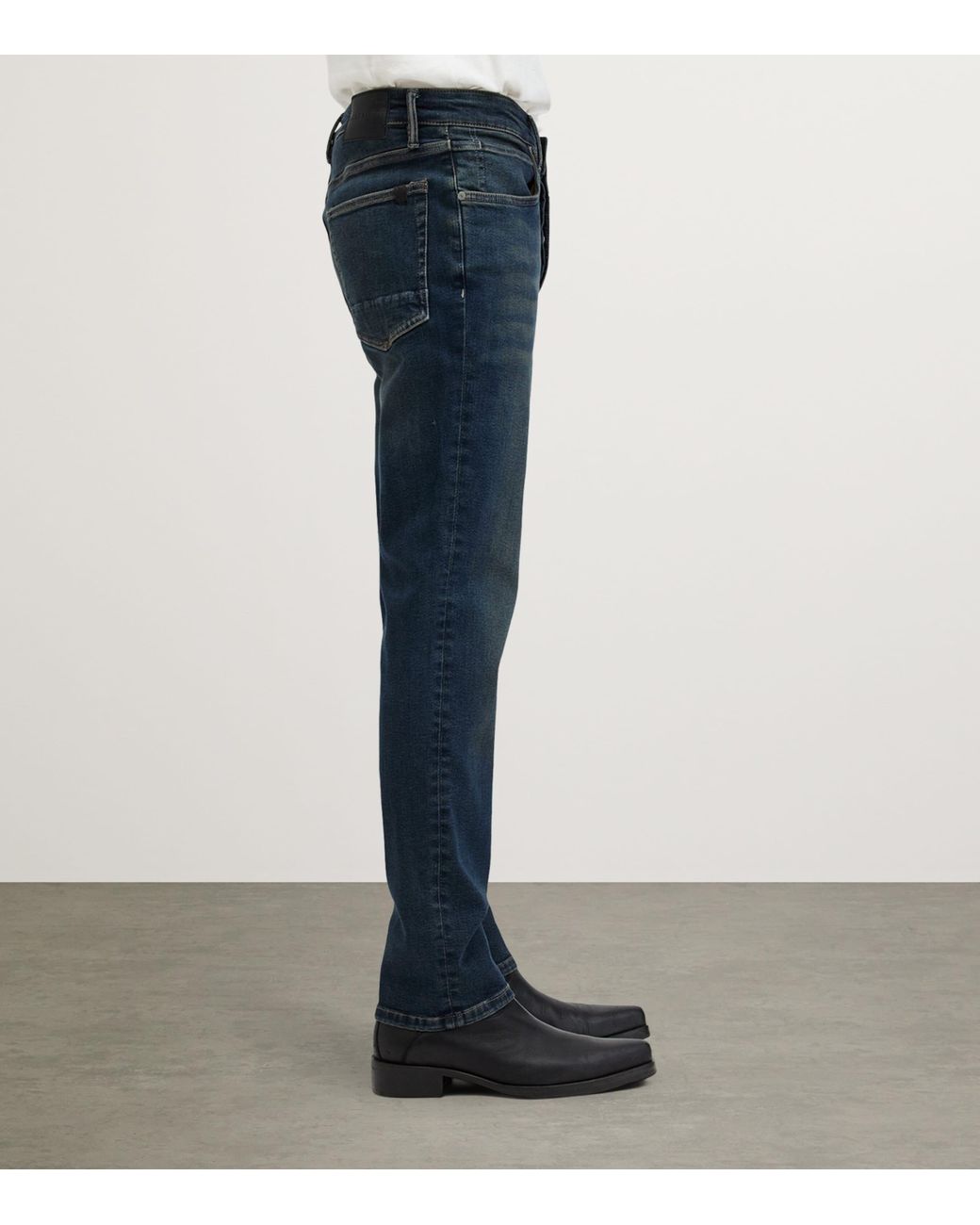 AllSaints Blue Sid Slim Jeans for men