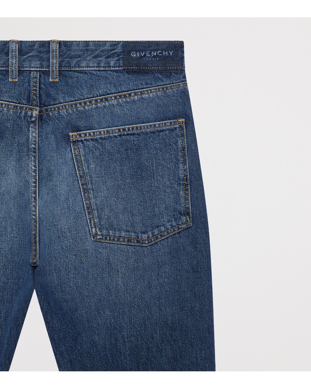 Givenchy Blue Straight Jeans for men