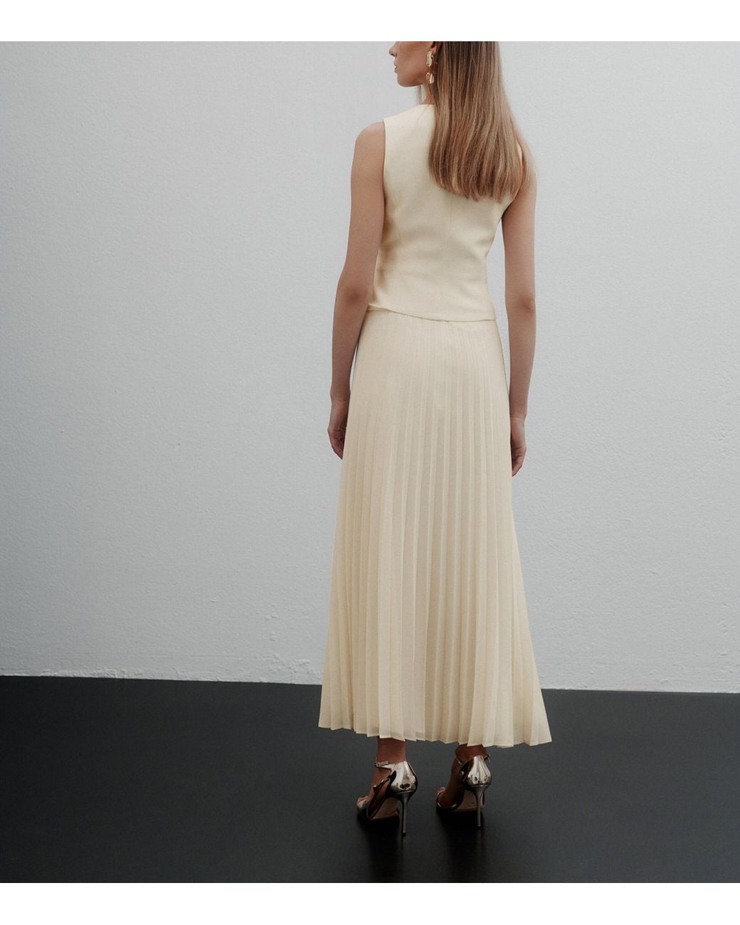 Marella Natural Two-Piece Effect Maxi Dress