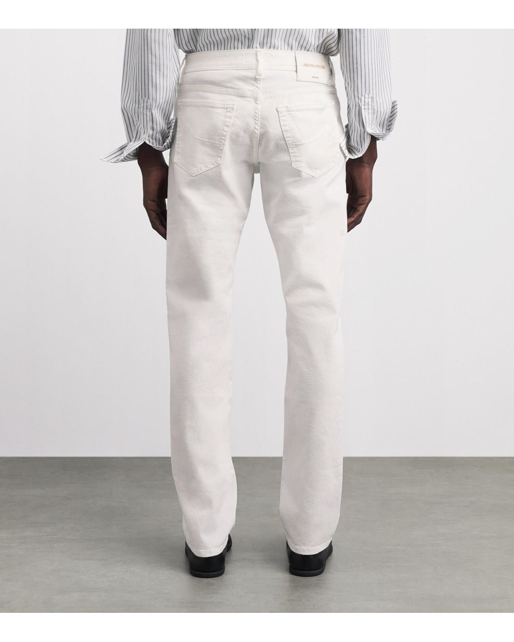 Jacob Cohen White Bard Slim Jeans for men