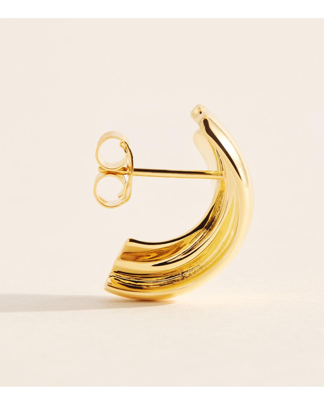 LIE STUDIO Natural Plated The Magda Earrings