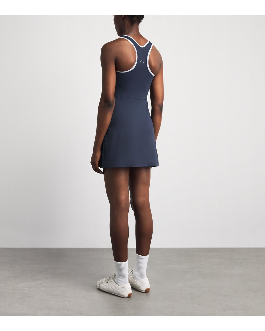 Varley Blue Ruan Court Mini Dress