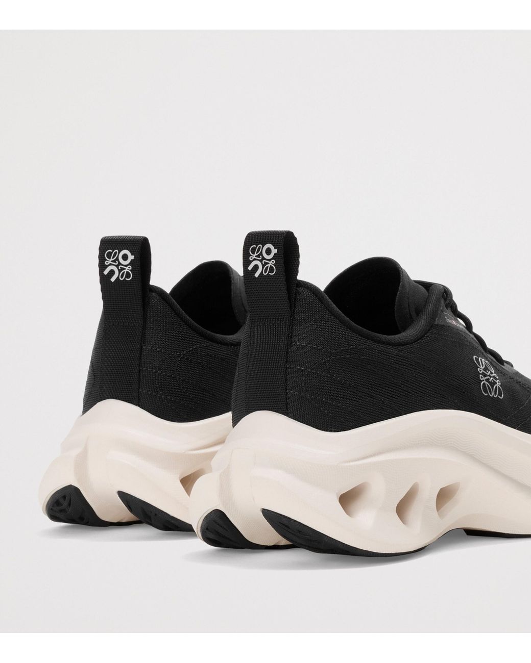 Loewe Black X On Cloudtilt Cosmic Sneakers
