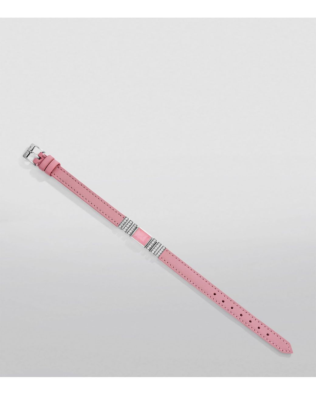 Marli New York Pink Diamond And Nappa Leather Unii Bracelet