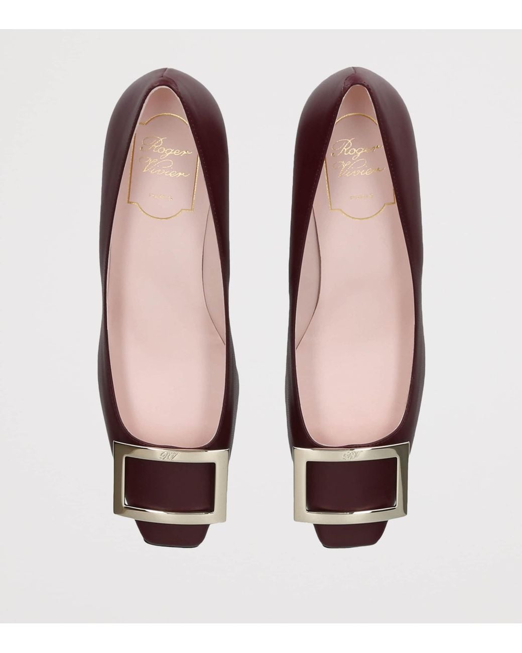 Roger Vivier Purple Belle Vivier Trompette Pumps 45