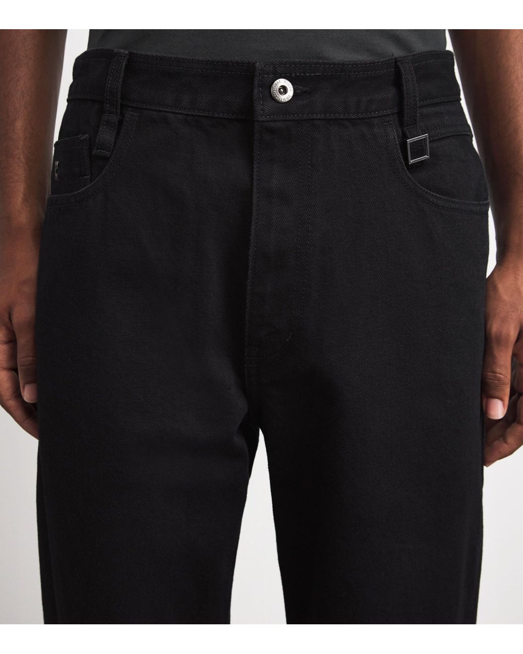 Wooyoungmi Blue Straight Jeans for men