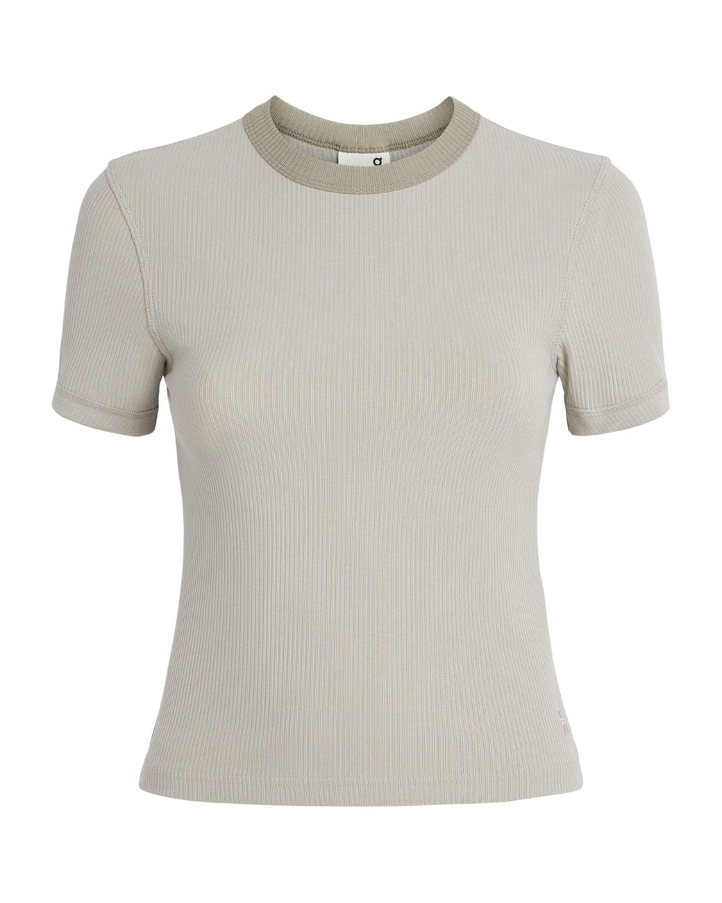 On Shoes Gray X Zendaya And Law Roach All-Day Ribbed T-Shirt