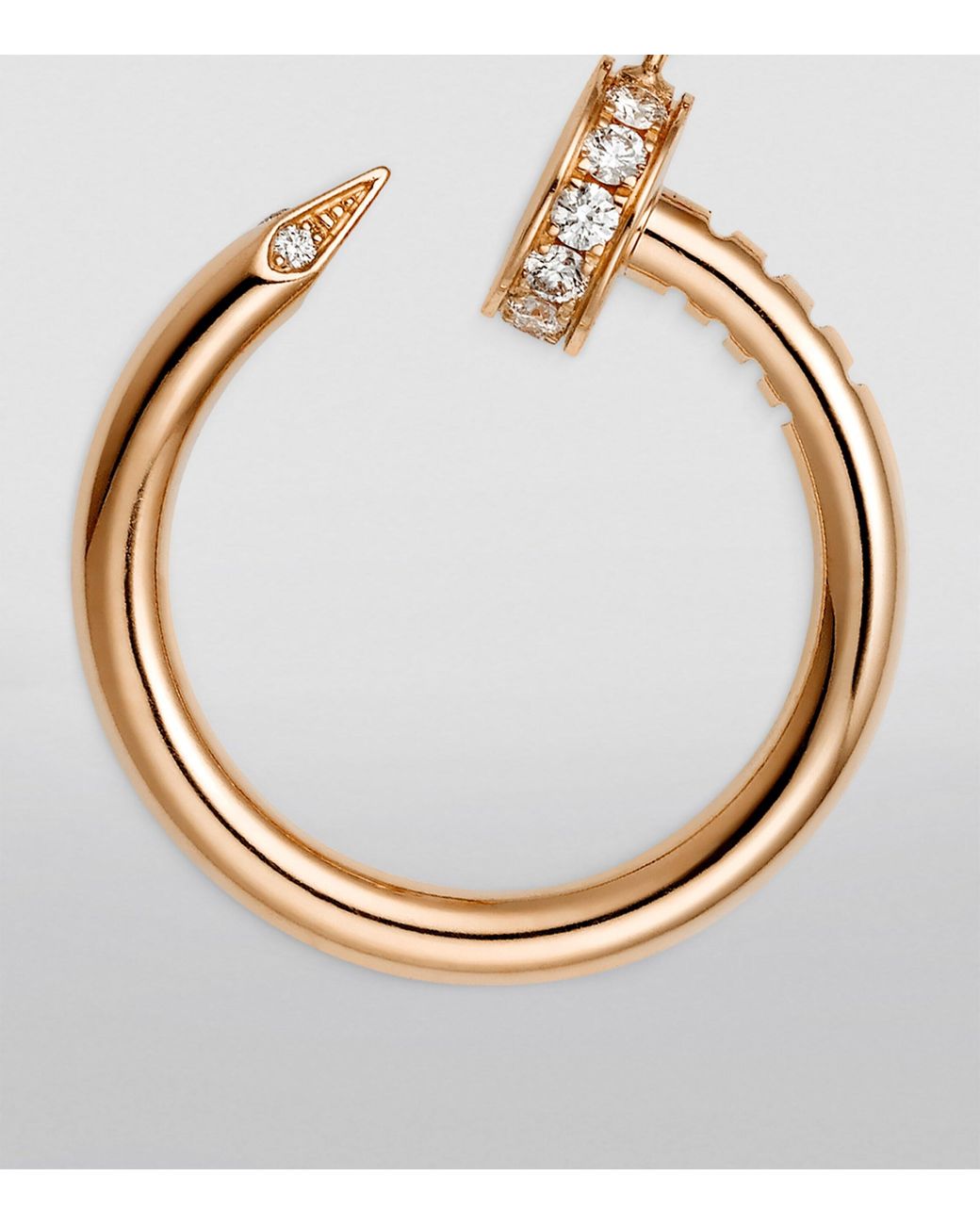 Cartier Metallic And Diamond Juste Un Clou Necklace