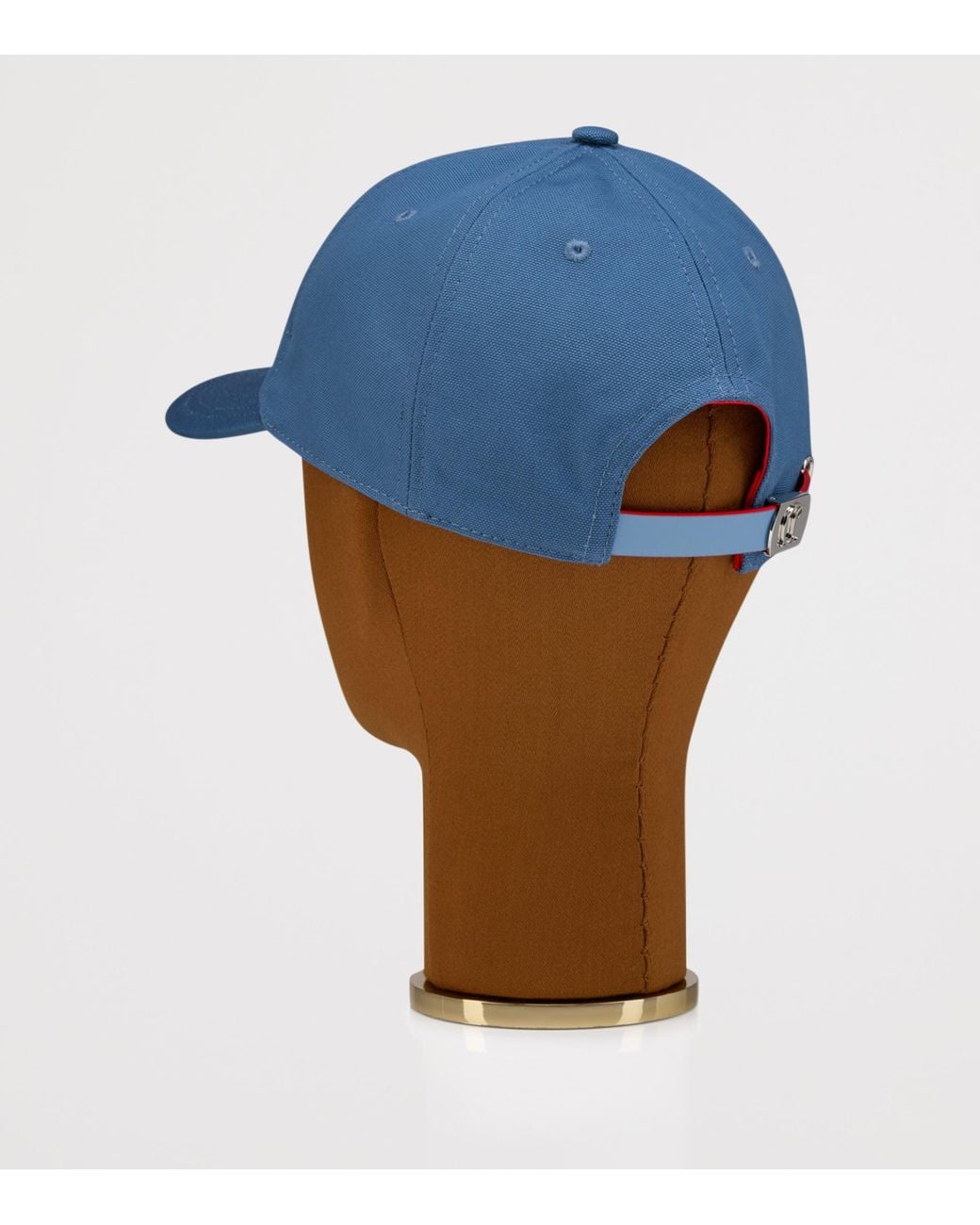 Christian Louboutin Blue Mooncrest Baseball Cap for men