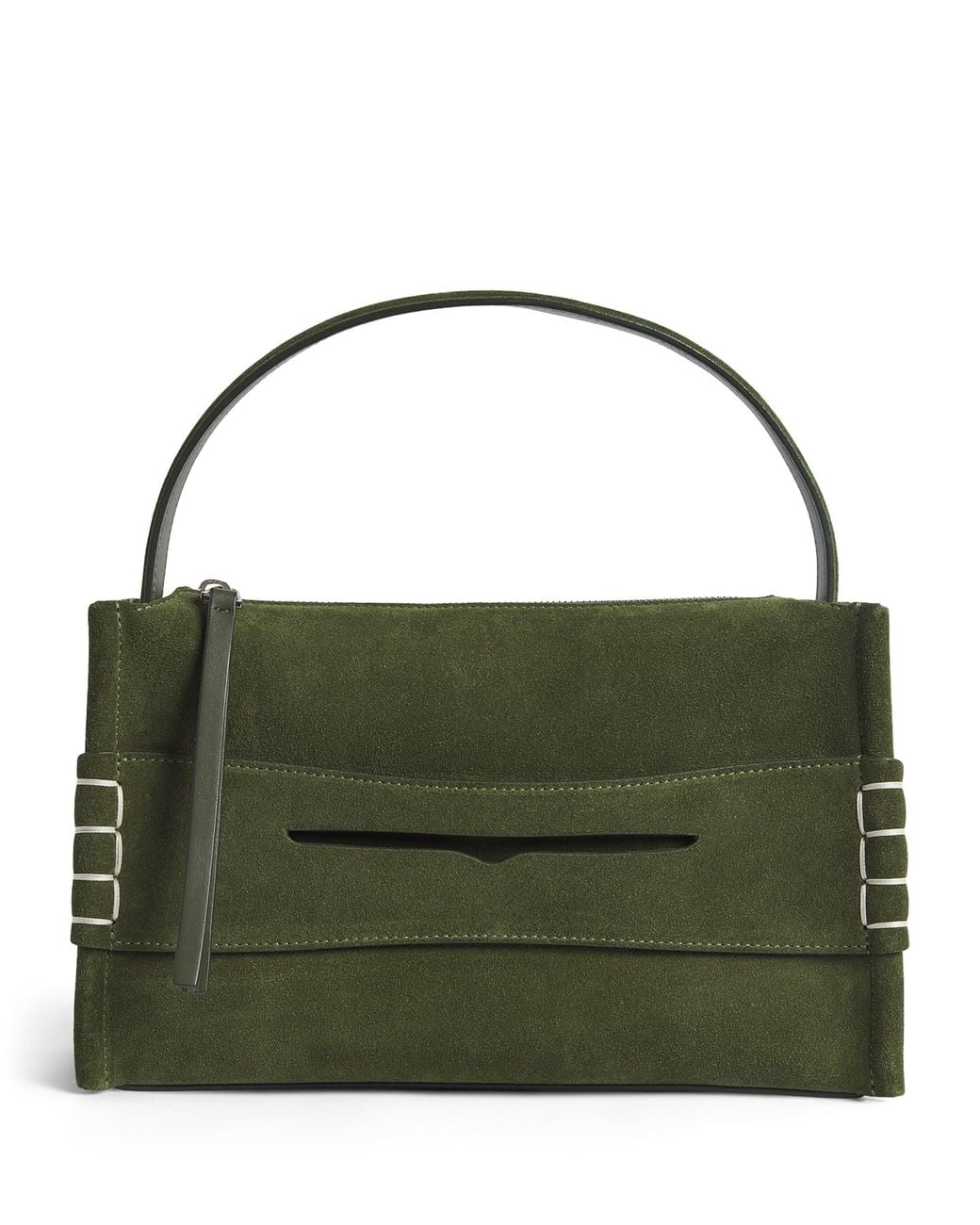 J.W. Anderson Green Leather Loafer Cross-Body Bag for men
