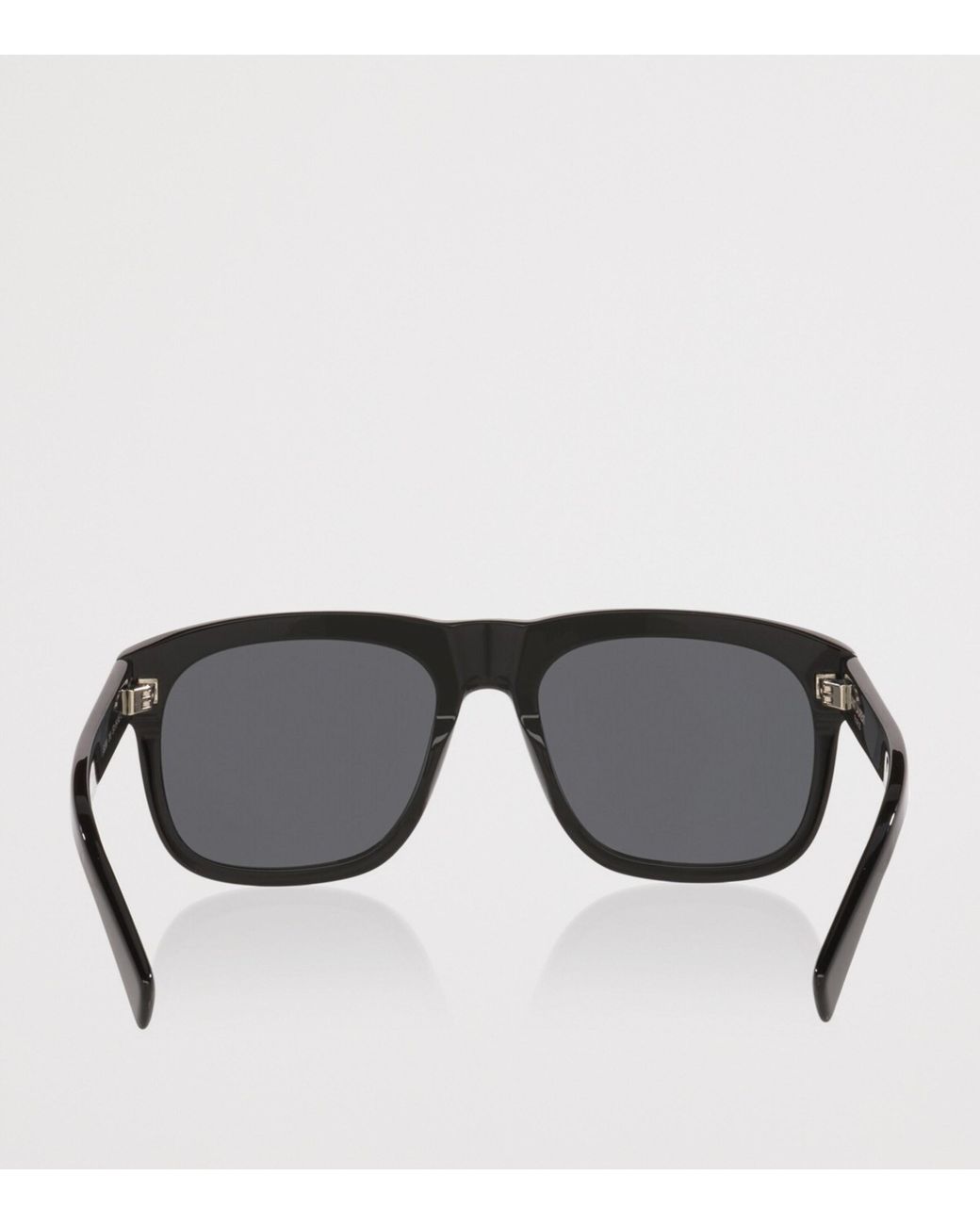 Saint Laurent Gray Acetate Sl 558 Rectangle Sunglasses for men
