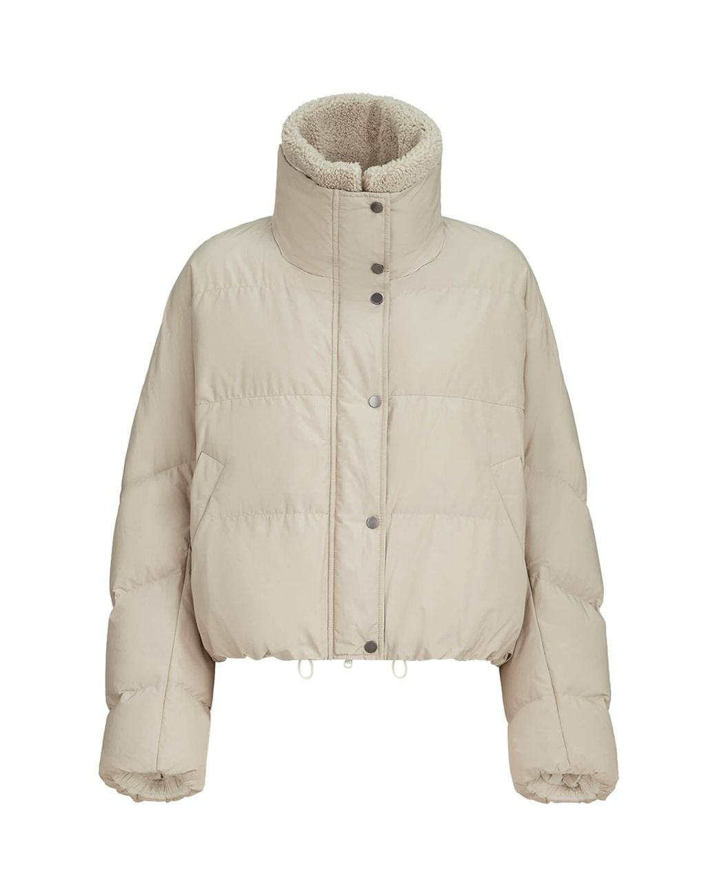 Brunello Cucinelli Natural Cotton Taffeta Down Jacket