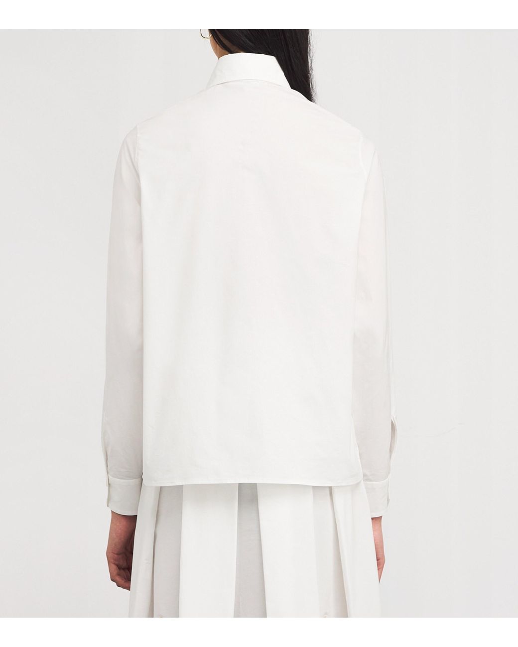 Eleventy White Stretch-Cotton Shirt