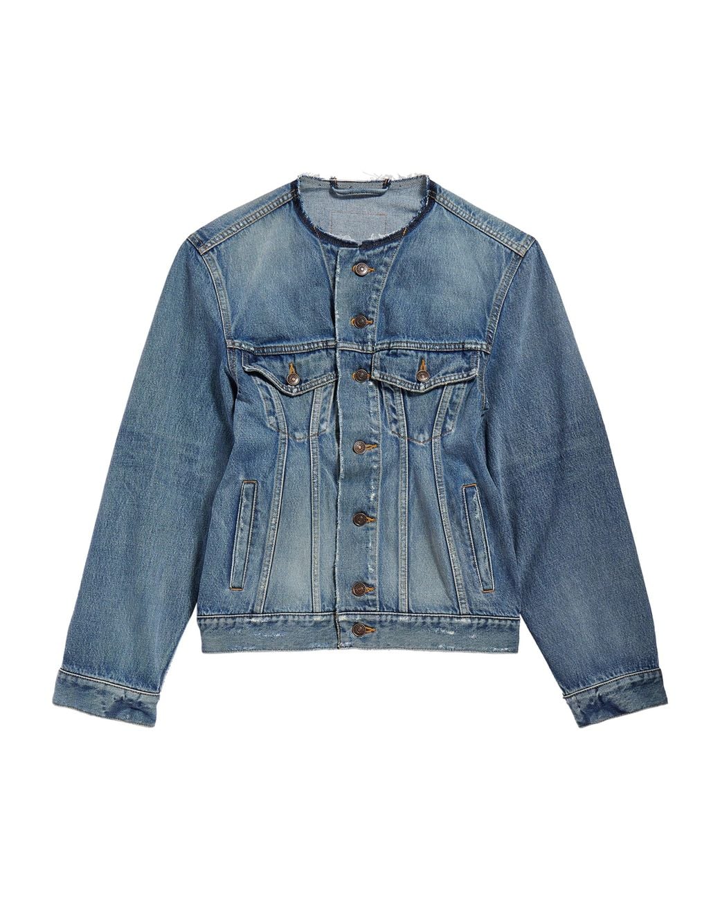 Balenciaga Blue Denim Jacket
