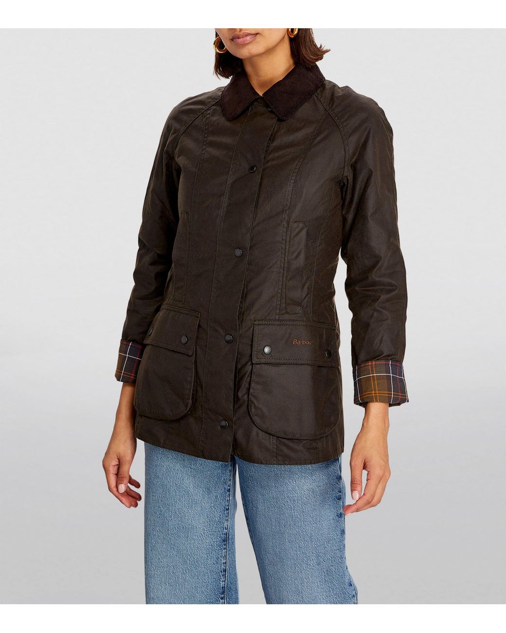 Barbour Black Classic Beadnell Jacket