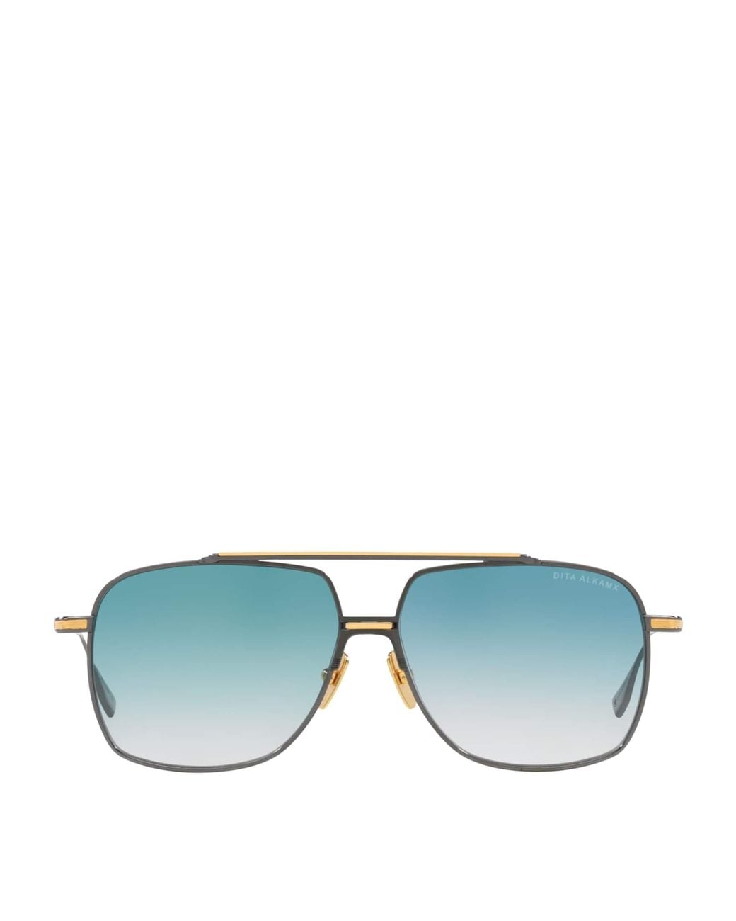 Dita Eyewear Blue Metal Alkamx Aviator Sunglasses for men