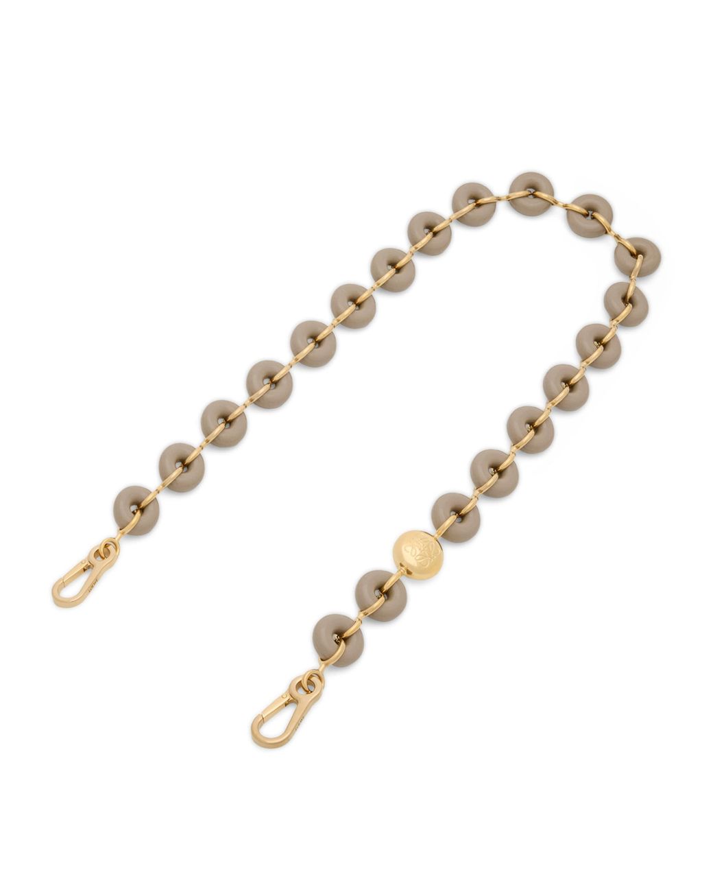 Loewe Metallic Donut Chain Bag Strap