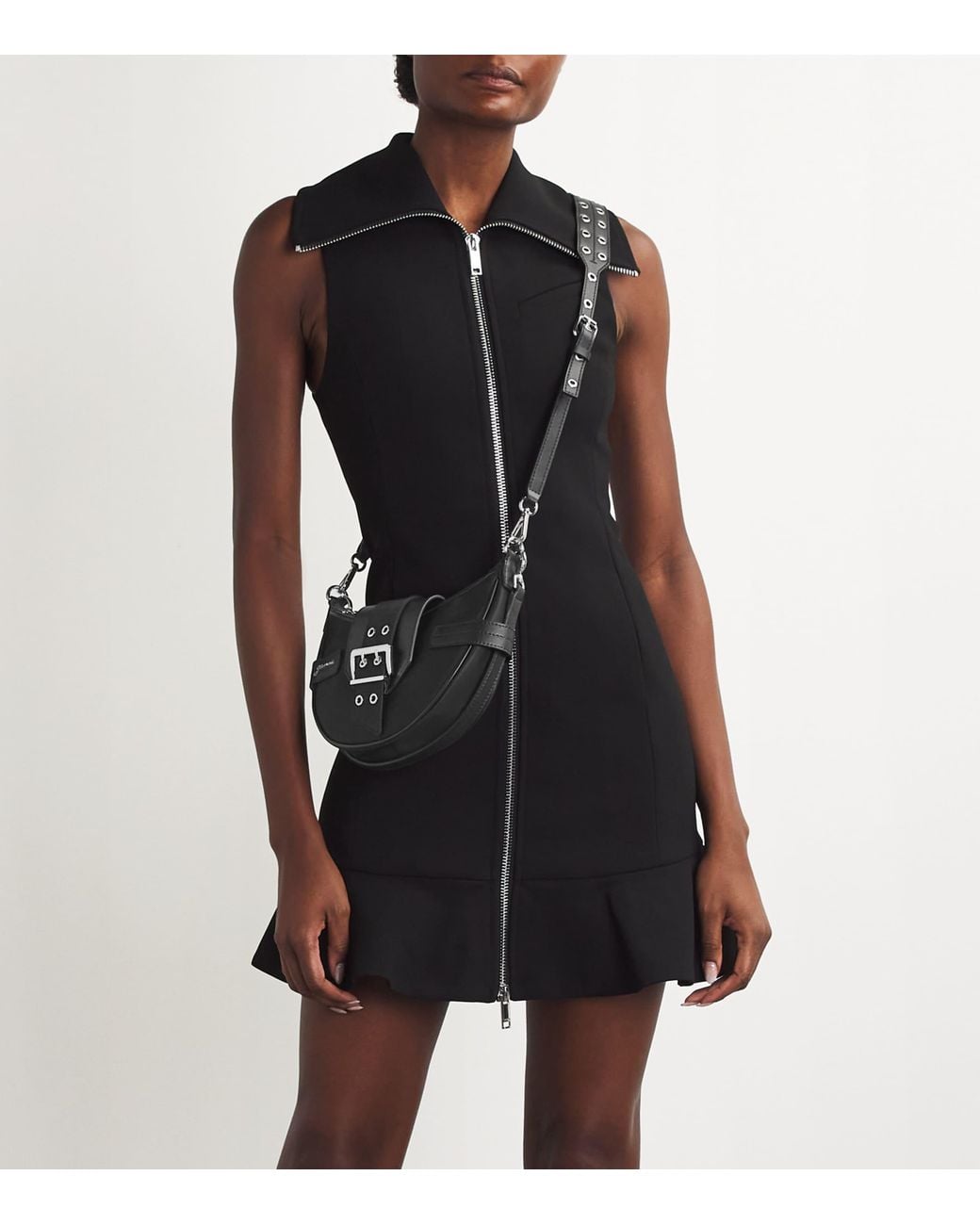 Ganni Black Small Bucky Cross-Body Bag