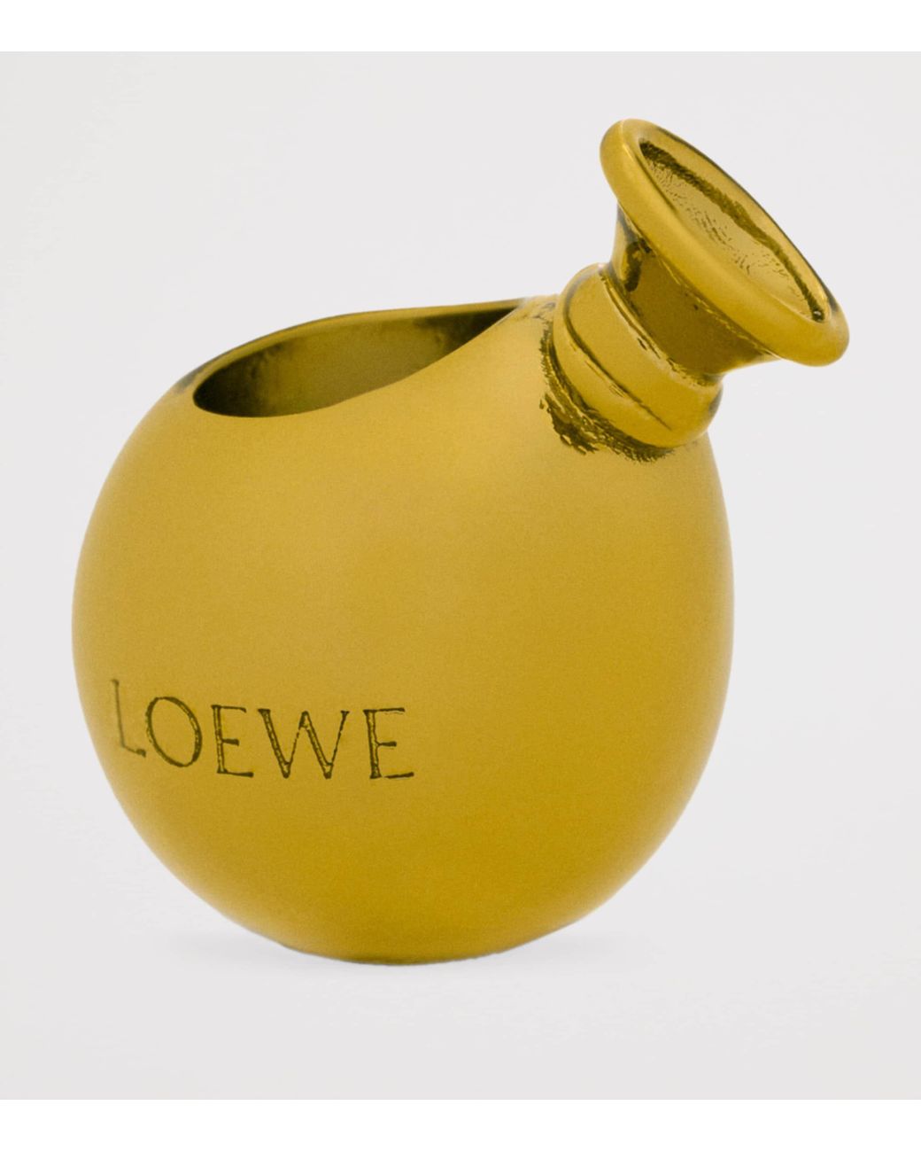 Loewe Yellow Brass Balloon Dice Charm