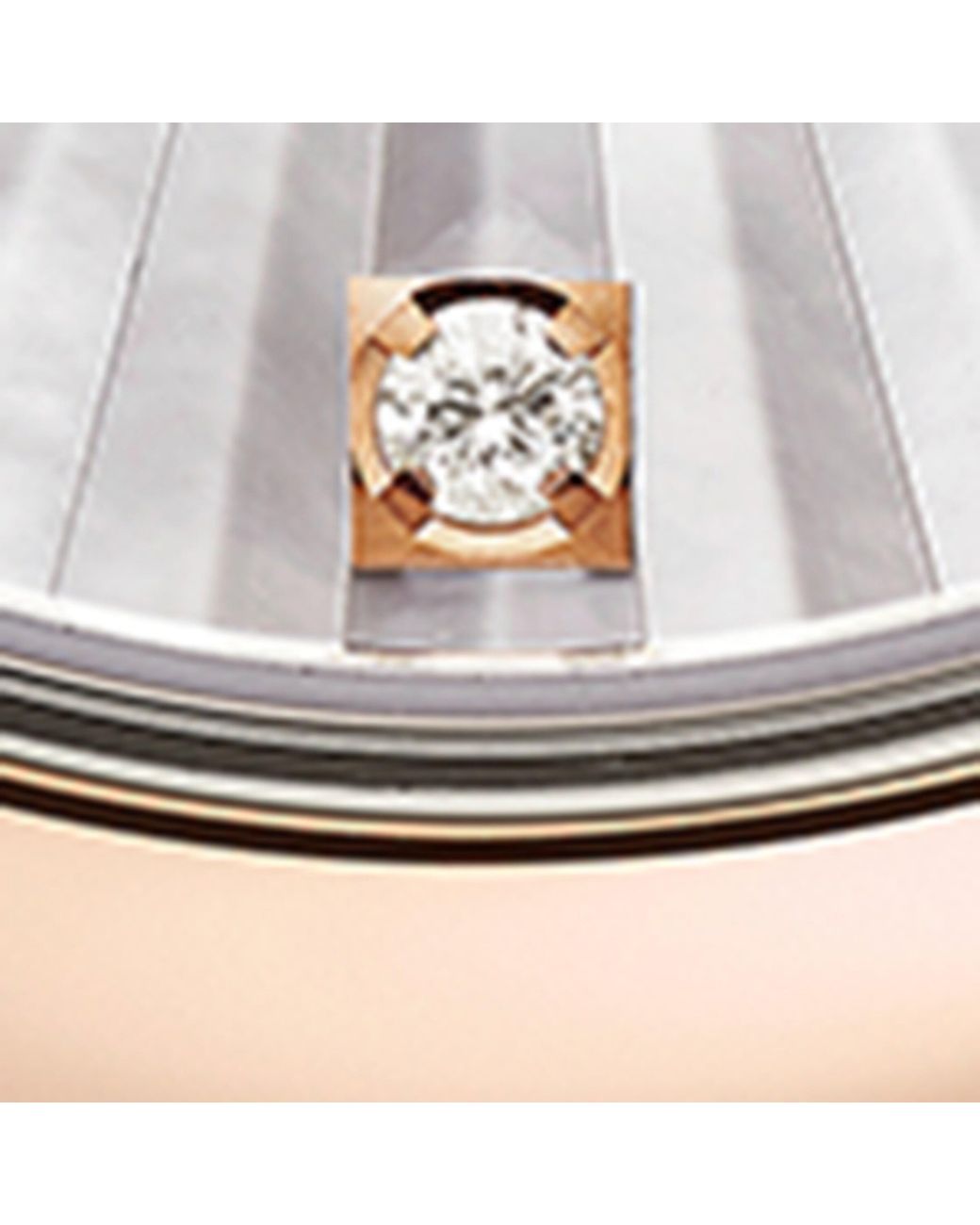 BVLGARI Metallic Stainless Steel And Diamond Lvcea Watch