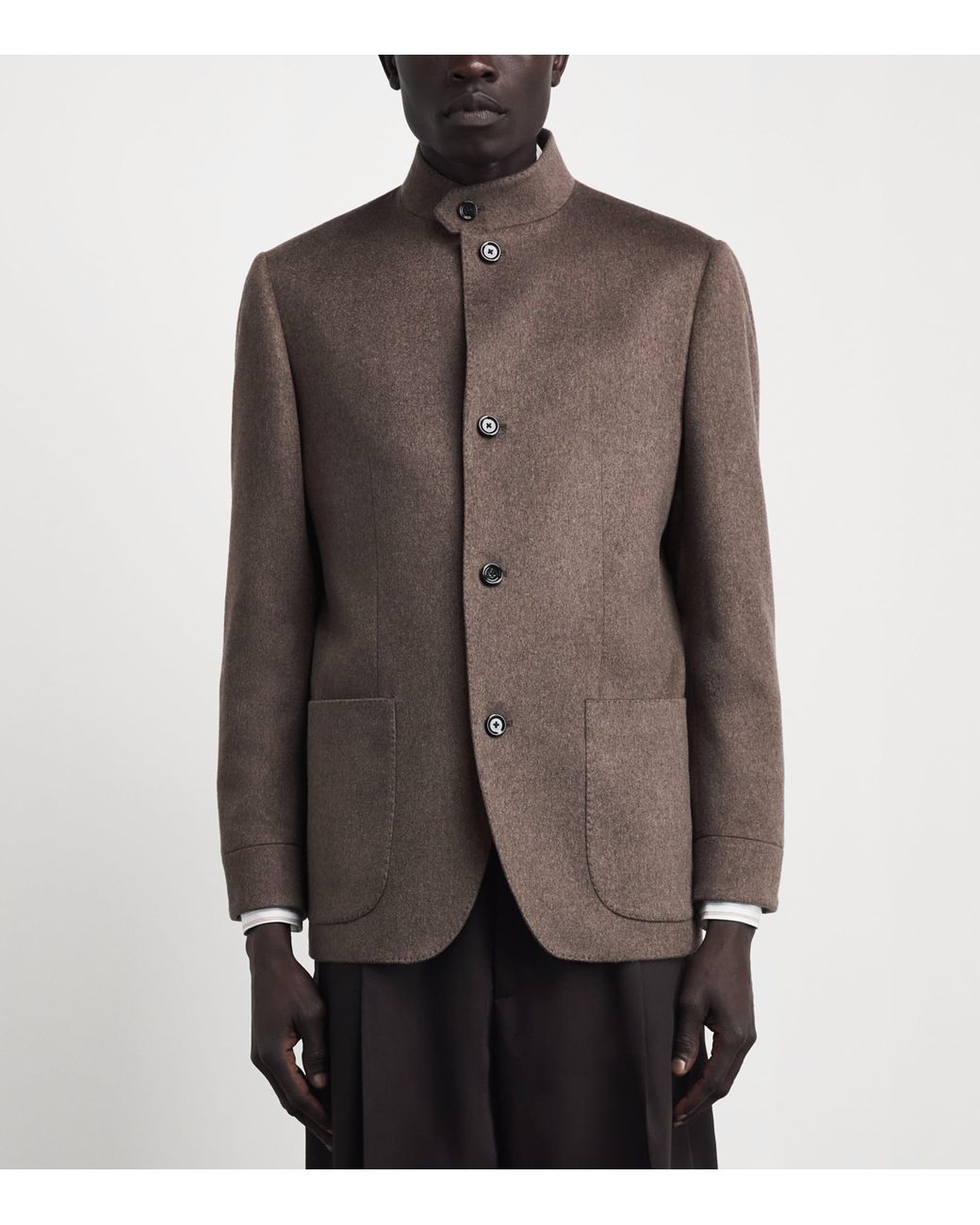 Lardini Brown Cashmere Jacket for men