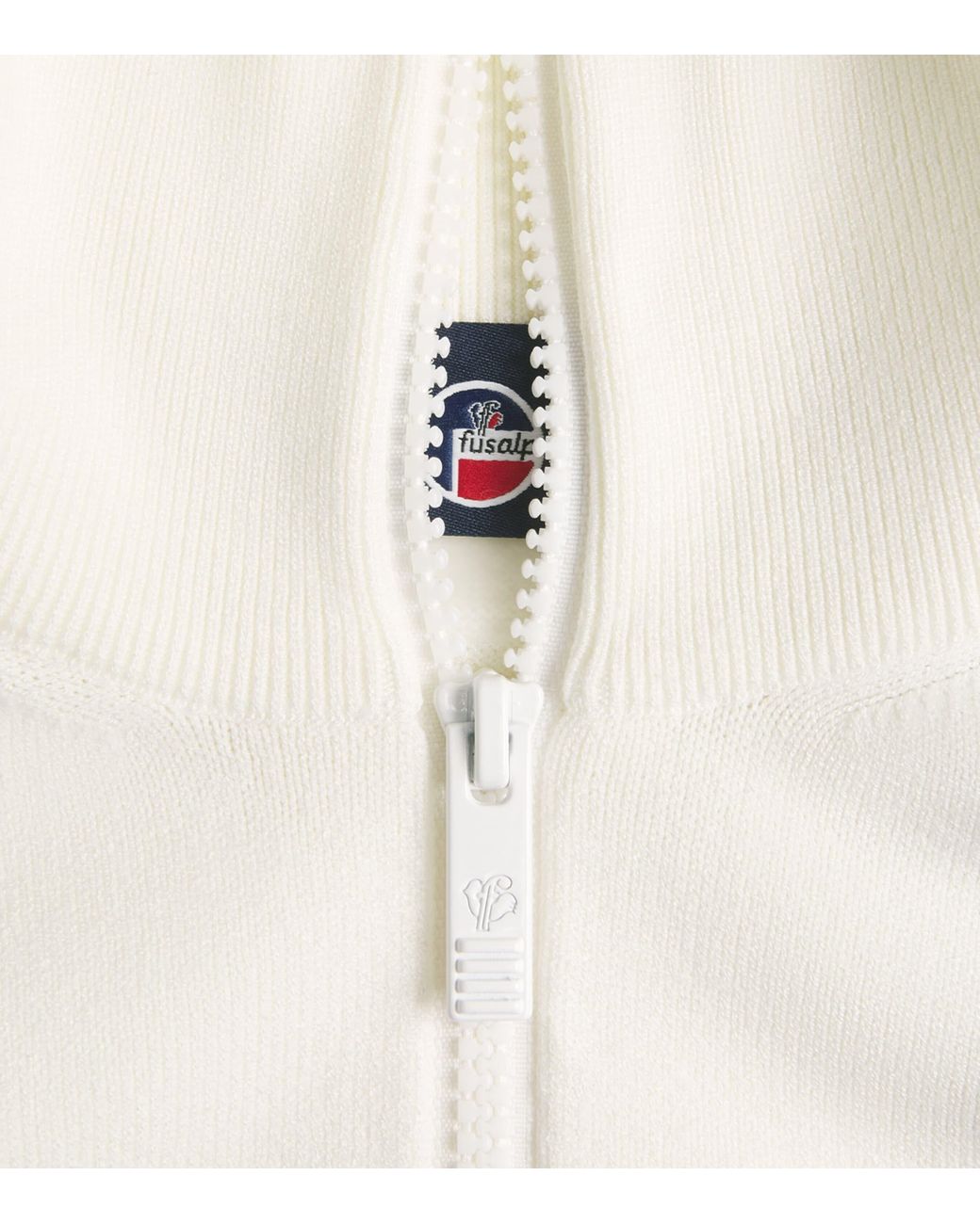 Fusalp White Half-Zip Natom Sweater for men