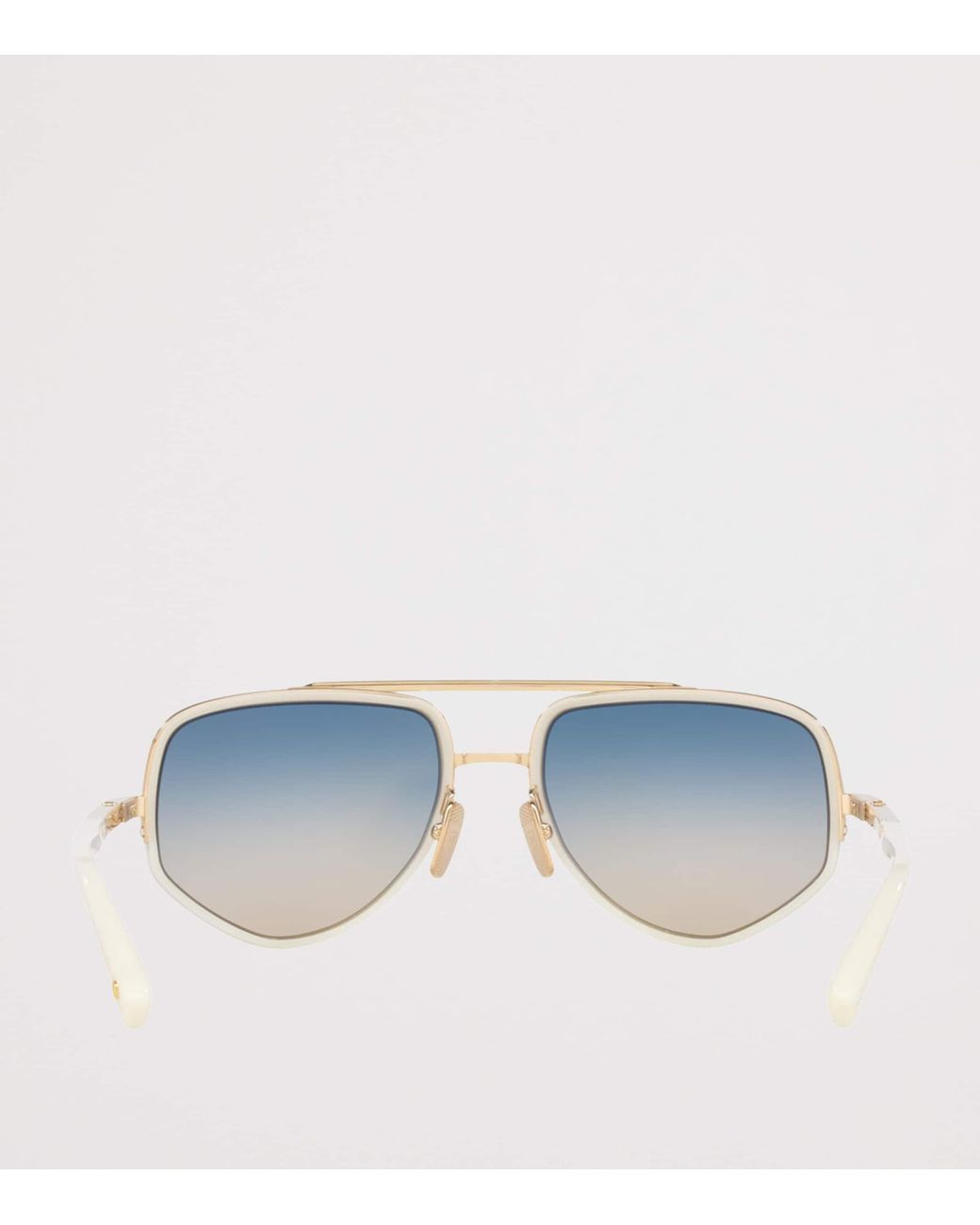 Dita Eyewear Blue Mach X Pilot Sunglasses
