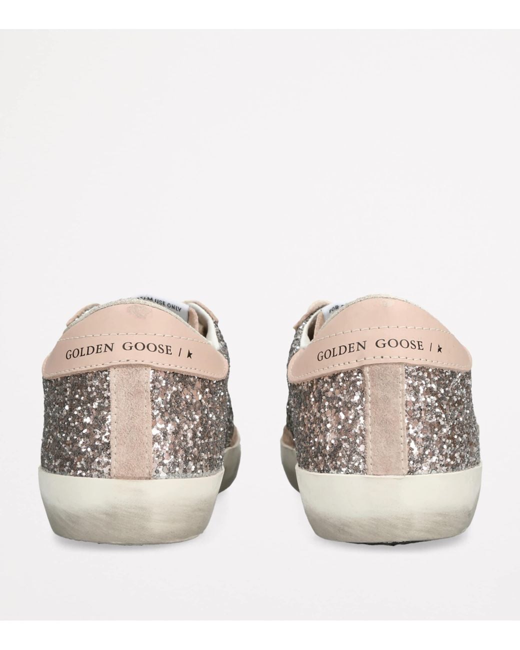 Golden Goose Deluxe Brand Metallic Embellished Super-Star Sneakers