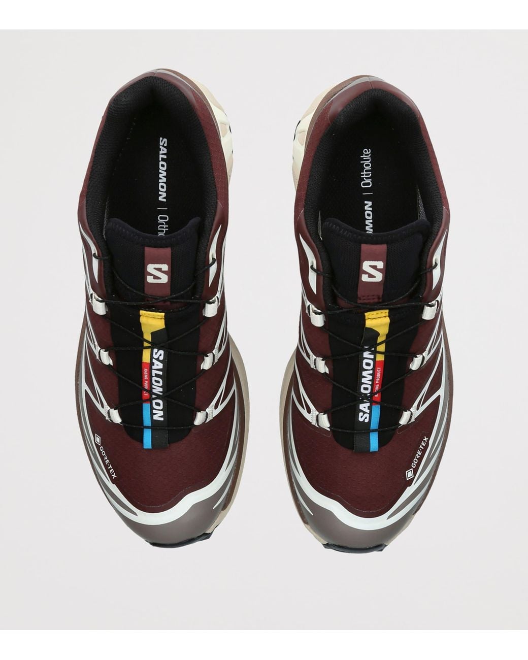 Salomon Brown Xt-6 Gore-Tex Sneakers for men