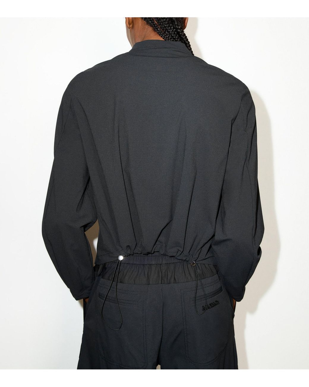 MAX&Co. Black Technical Jersey Jacket