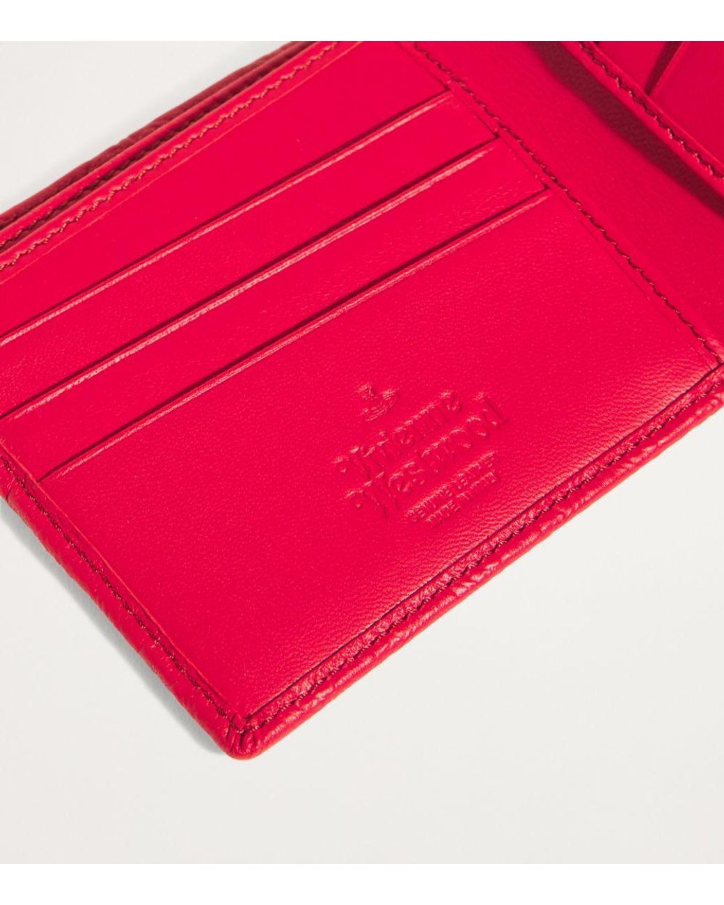 小物 Vivienne Westwood Orb Bifold Wallet Vivienne Westwood - Green 3D Orb Envelope Billfold Wallet