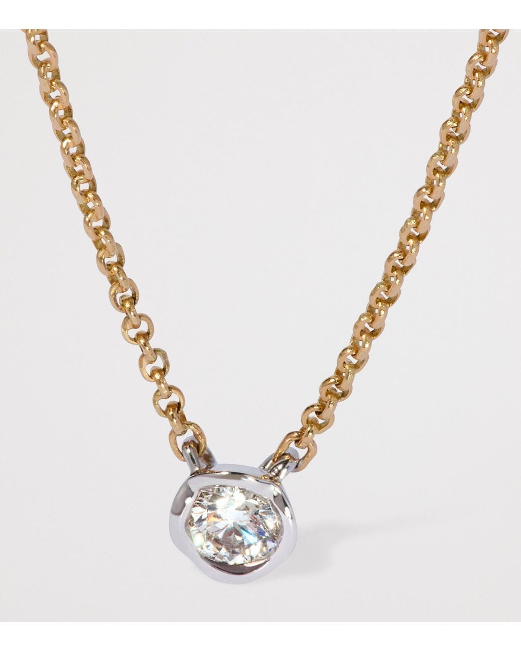 Annoushka Metallic And Diamond Whoopsie Daisy Chain Necklace