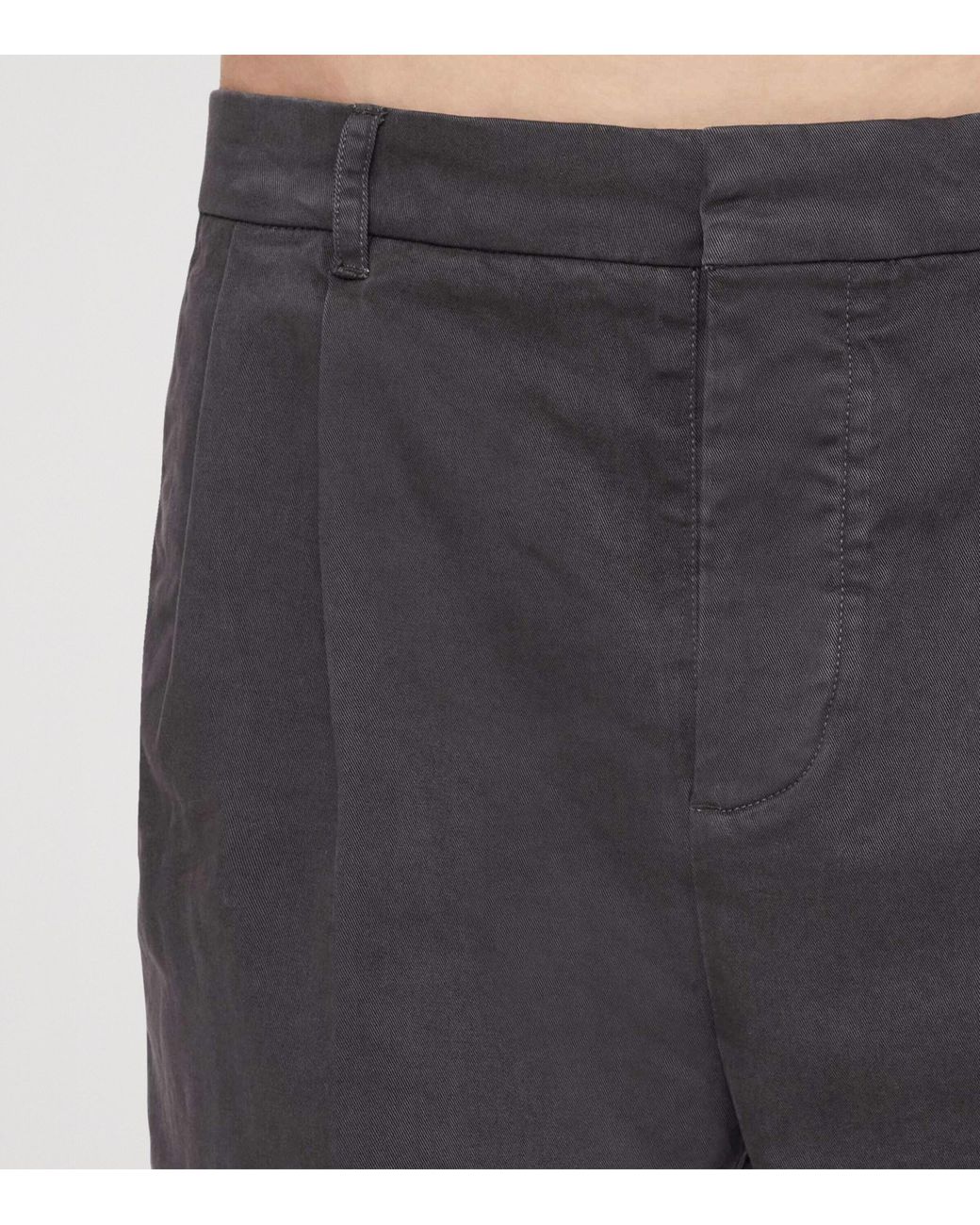 AllSaints Blue Aston Straight-Leg Chinos for men