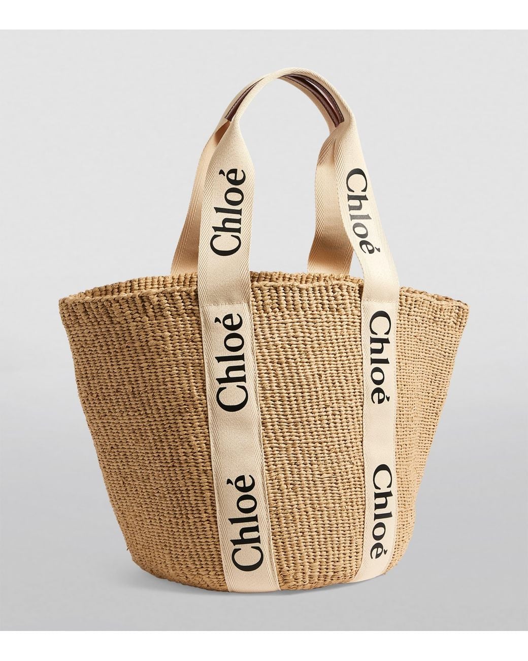 Chloé Metallic Large Woody Basket Bag