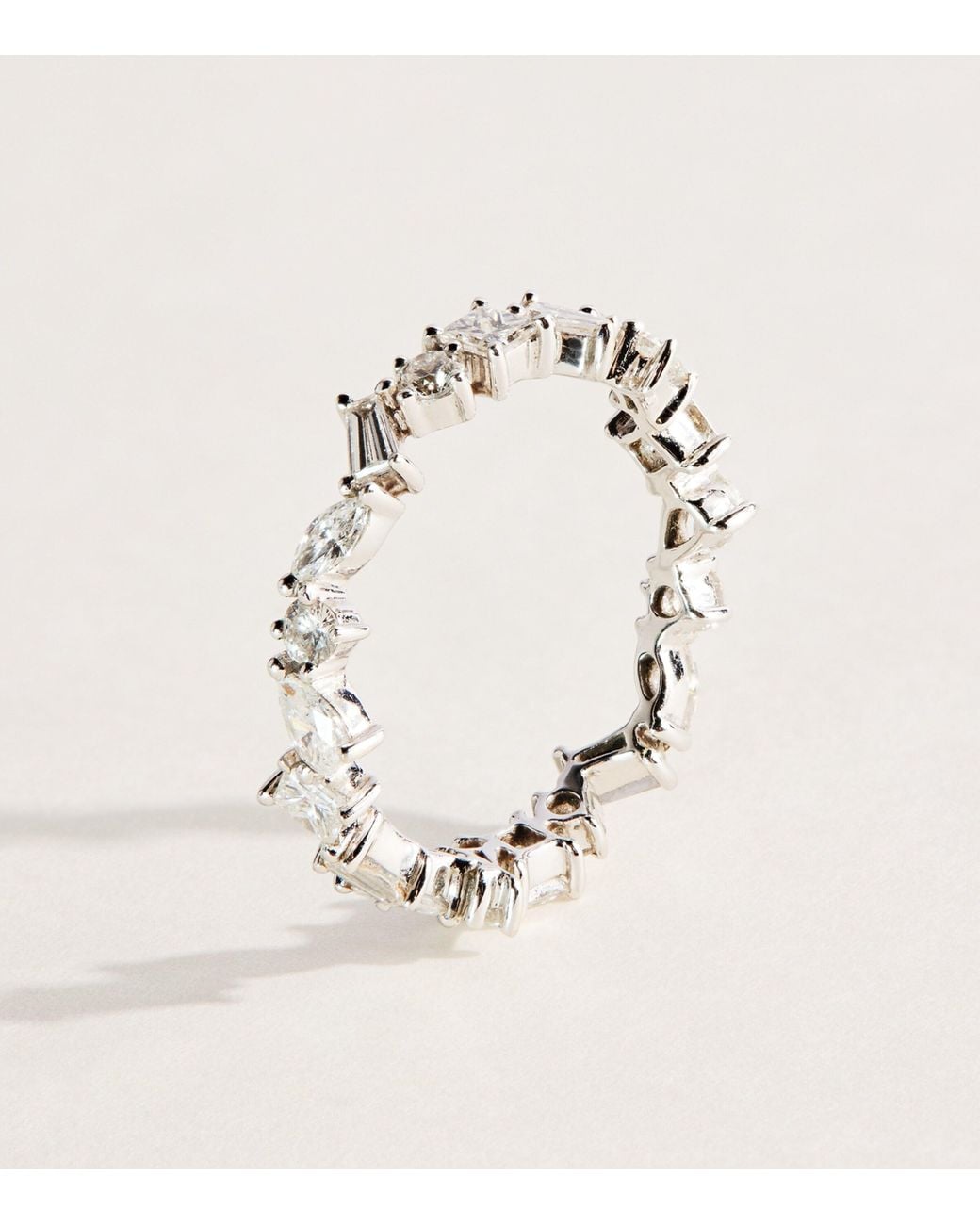 Rosa De La Cruz Natural And Diamond Cascade Ring