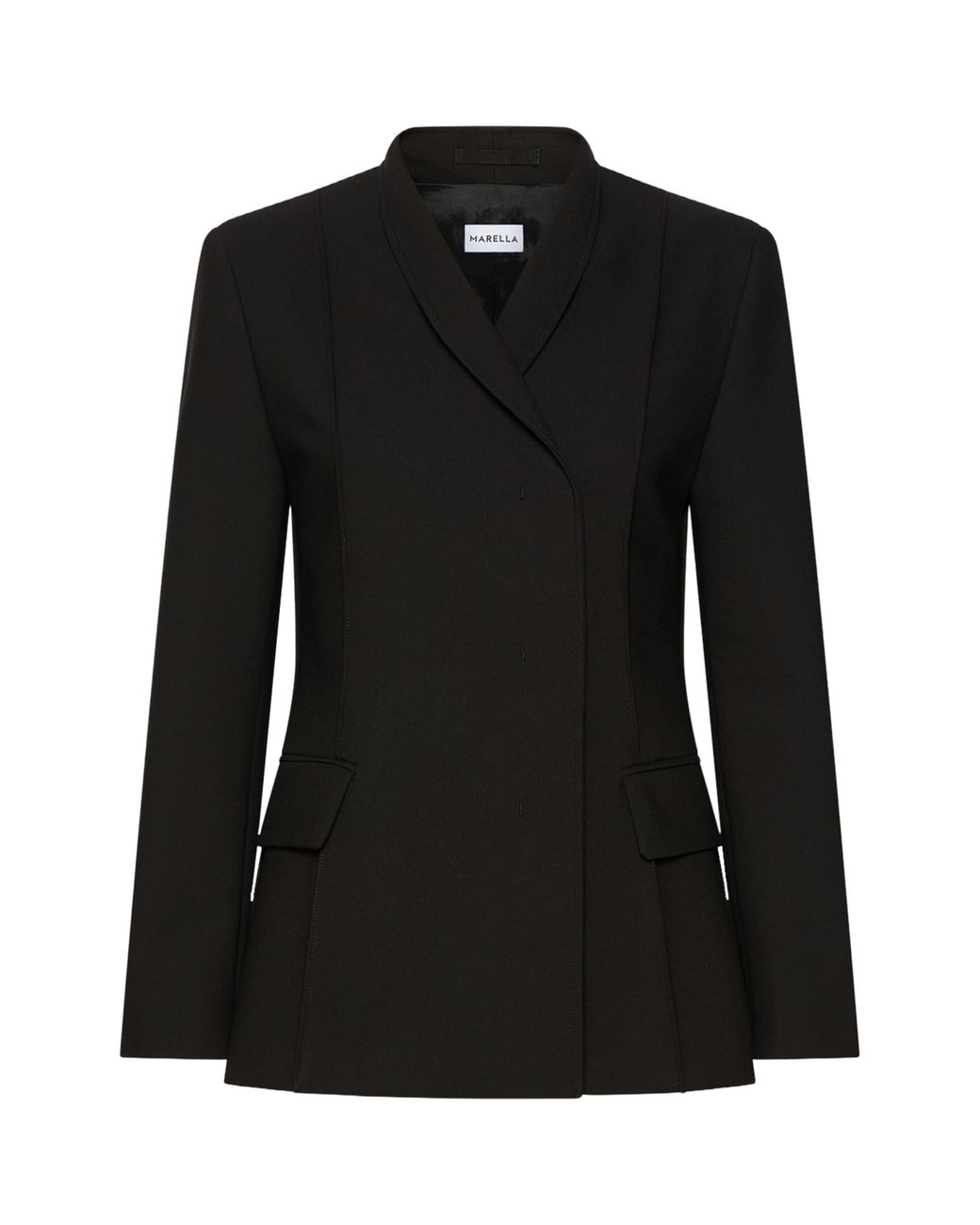 Marella Black Panelled Blazer